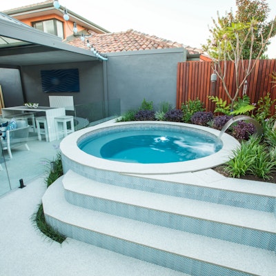 White Granito Pavers