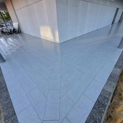 White Granito Pavers