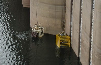 Remoteley Operated Tool for underwater cutting at Warragamba Dam
