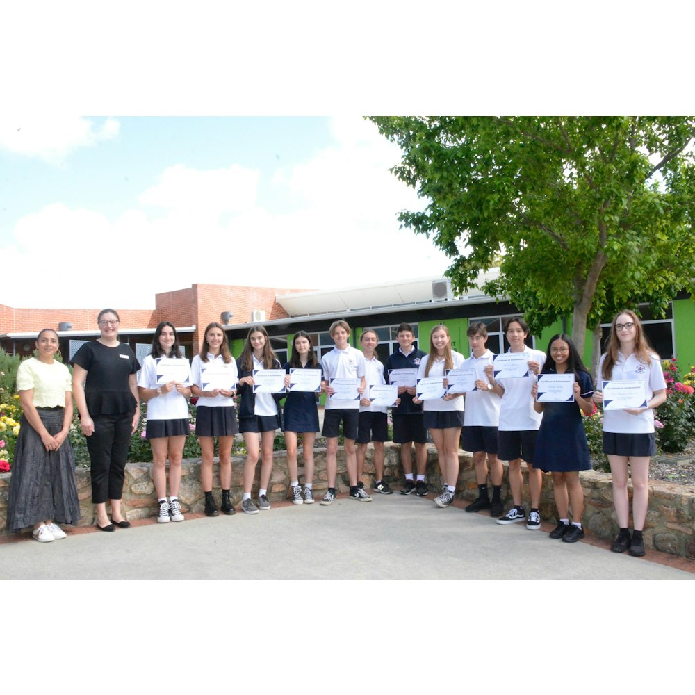 Year 10 Italian GAT students