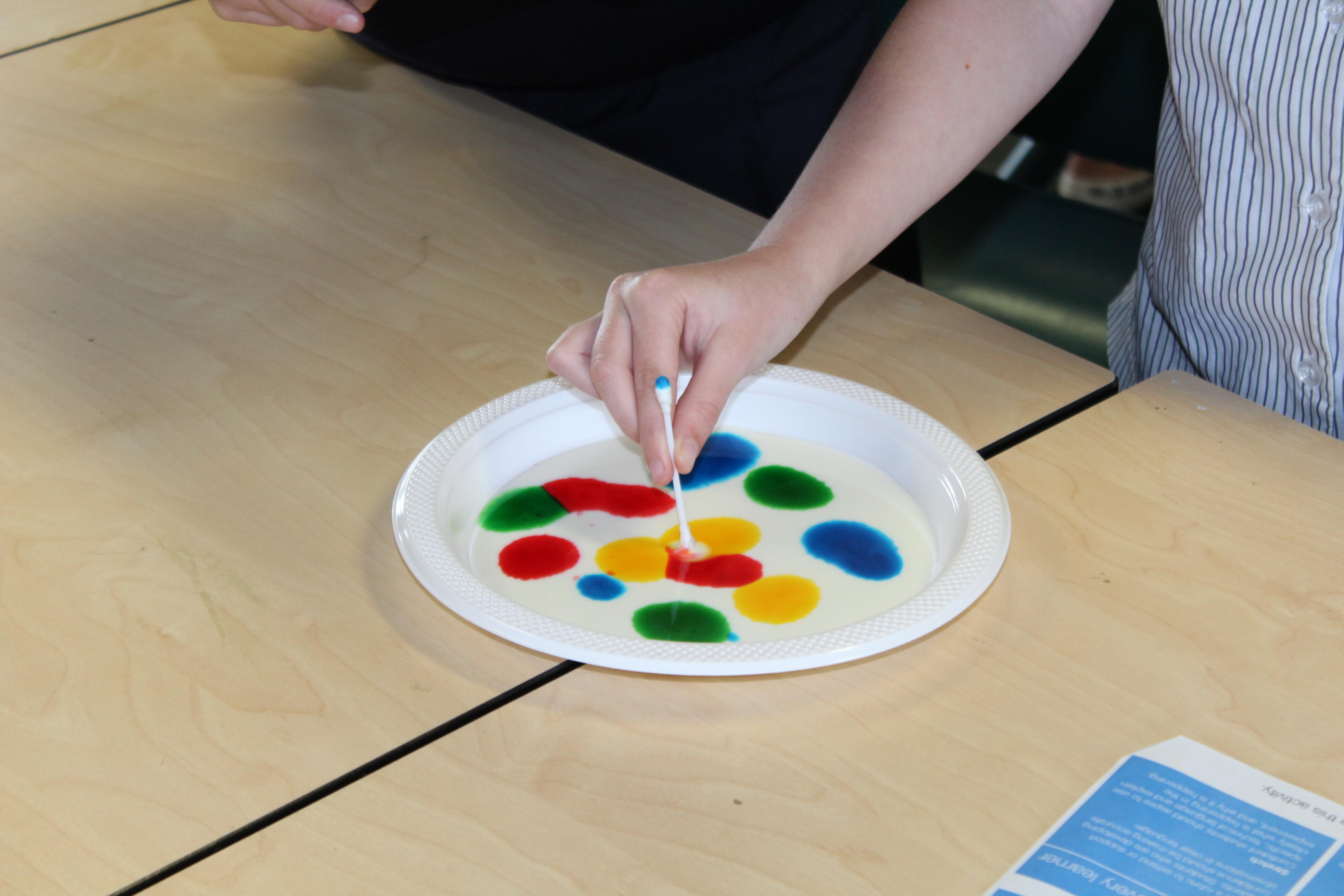 Colour Changing Milk