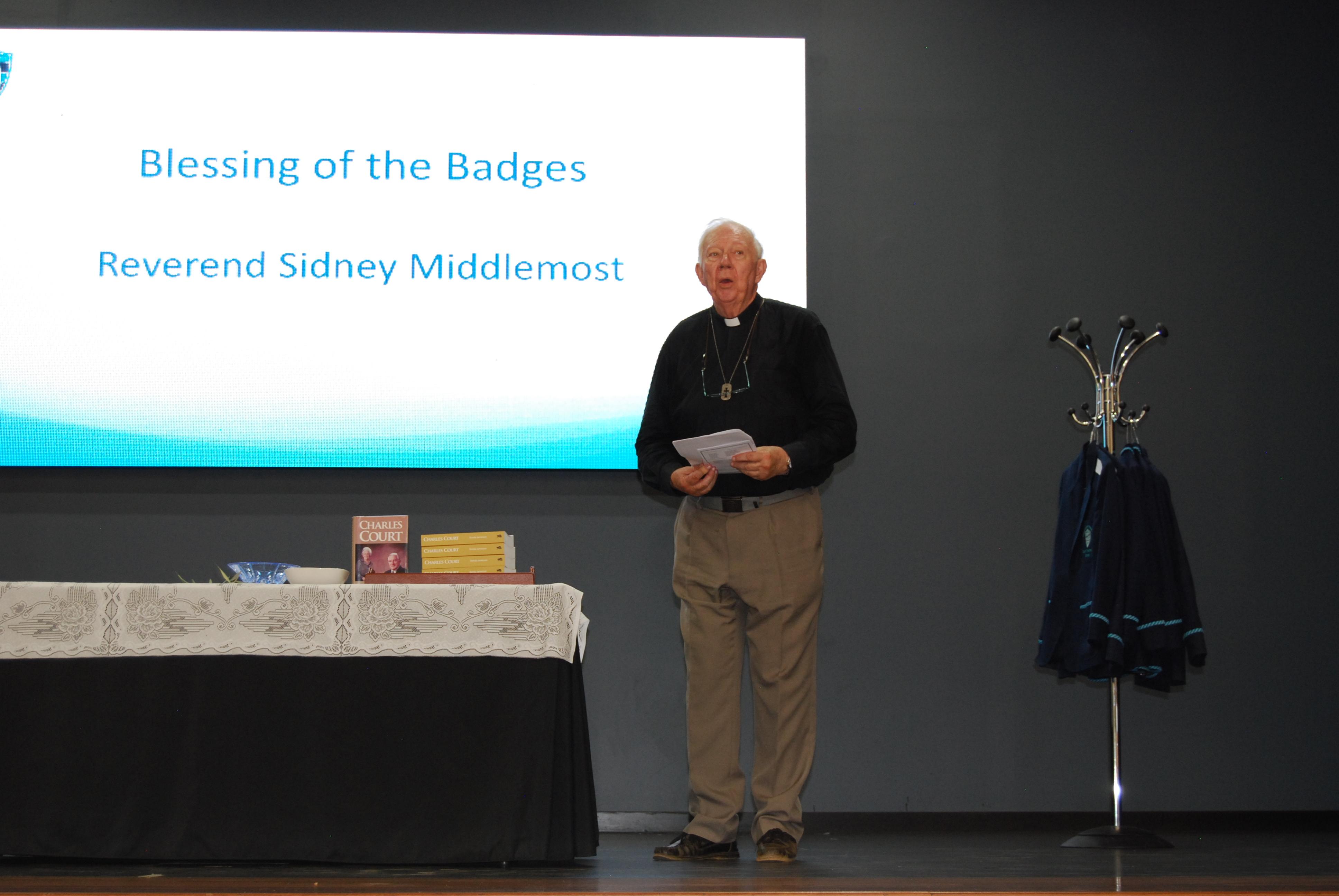 Blessing of the badges