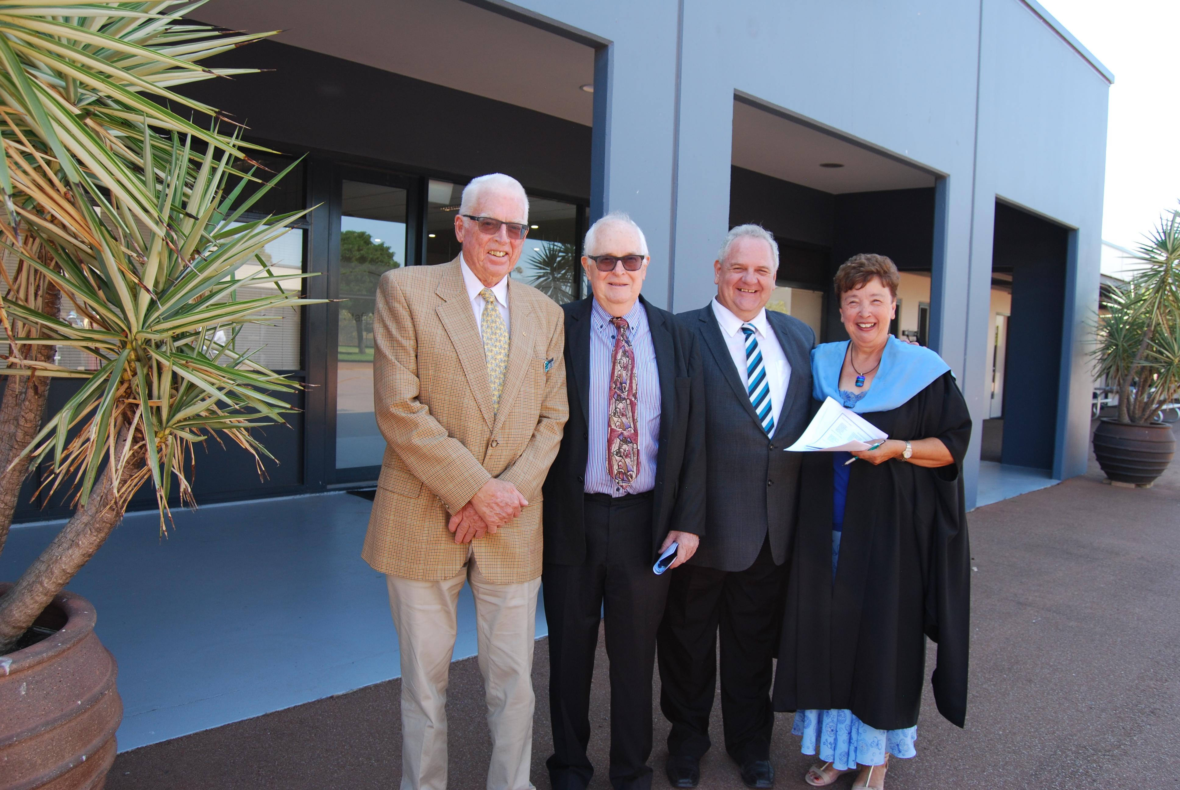 Mr Ken Court, Mr Ron Dullard, Mr Dave Gossage, Ms Patricia Rodrigues