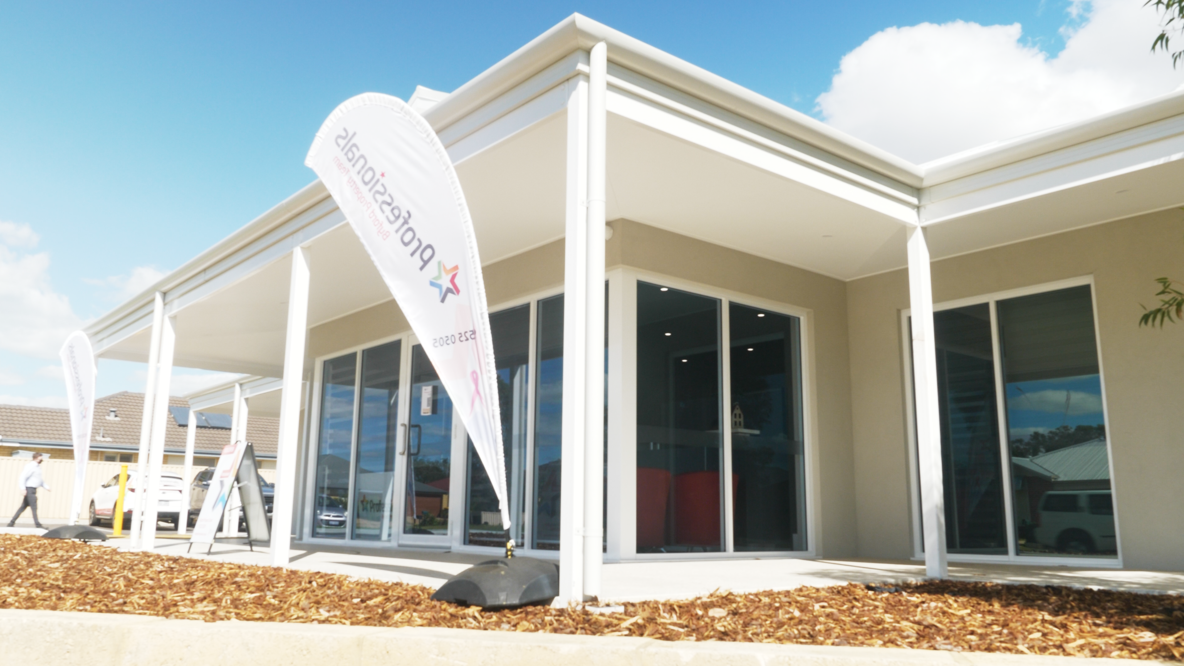 First Commercial Building Completed