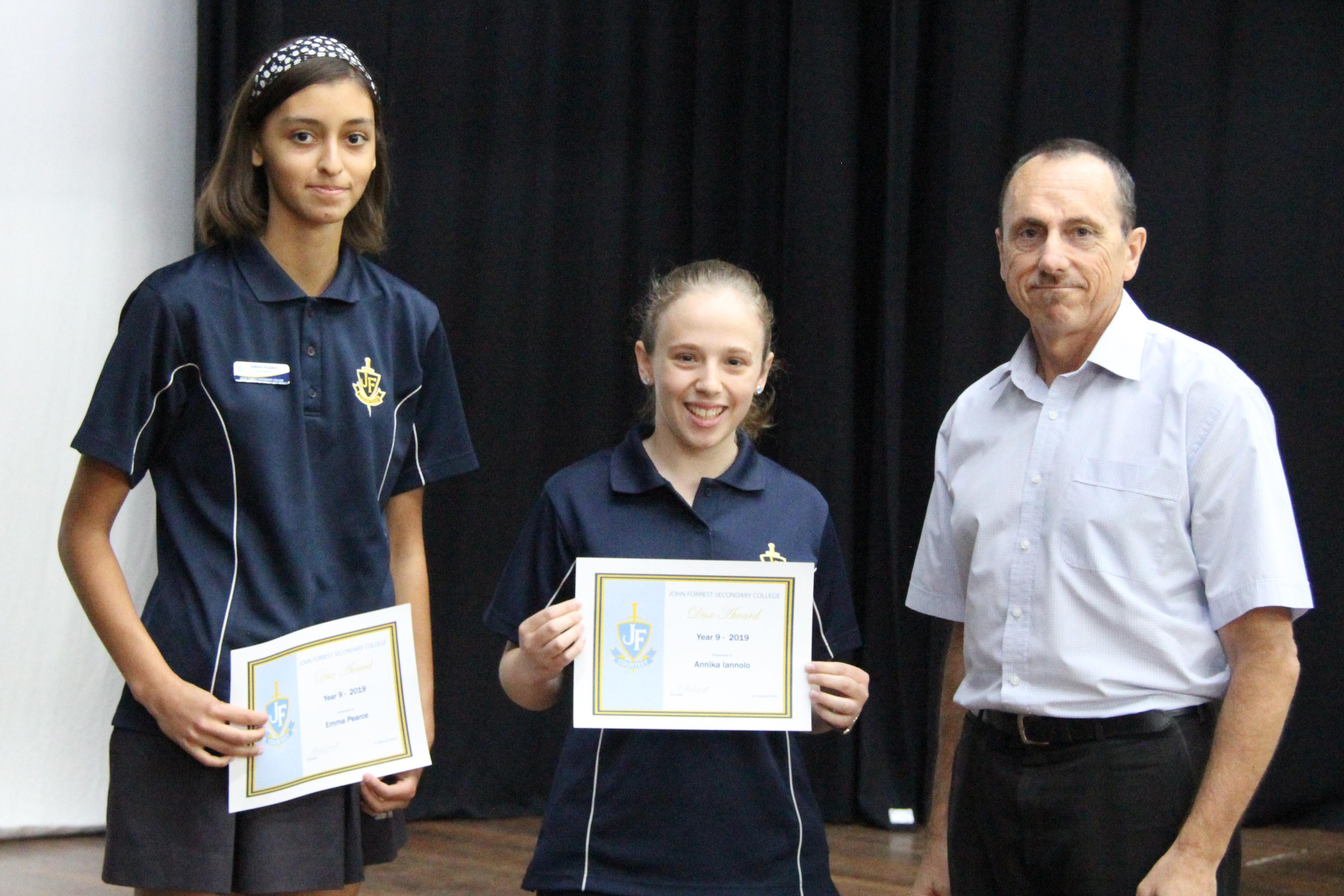 Emma Pearce and Annika Iannolo