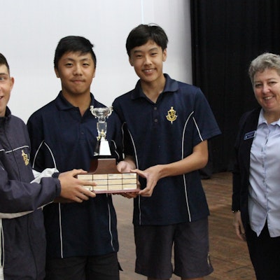 Izack D’Andrea, Kevin Xu and Laurie Vu