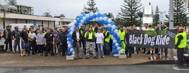 Black dog Ride 1 Dayer 2015 Port Macquarie Riders