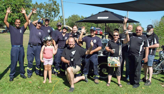 Black Dog Ride around Australia at the Jabiru Community Breakfast