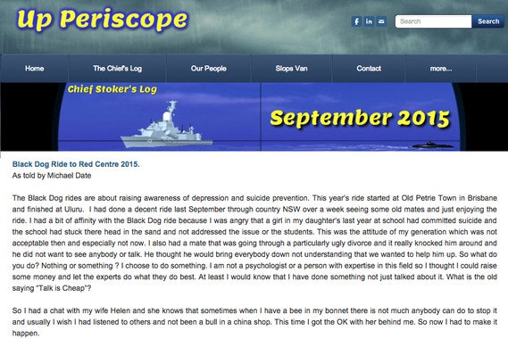 Black Dog Ride to the Red Centre 2015 - Up Periscope Blog by Michael Date