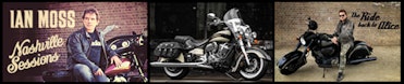Ian Moss and Indian Motorcycle - Proudly Supporting Black Dog Ride
