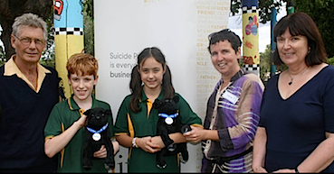Black Dog Unleashed by school children in Nannup