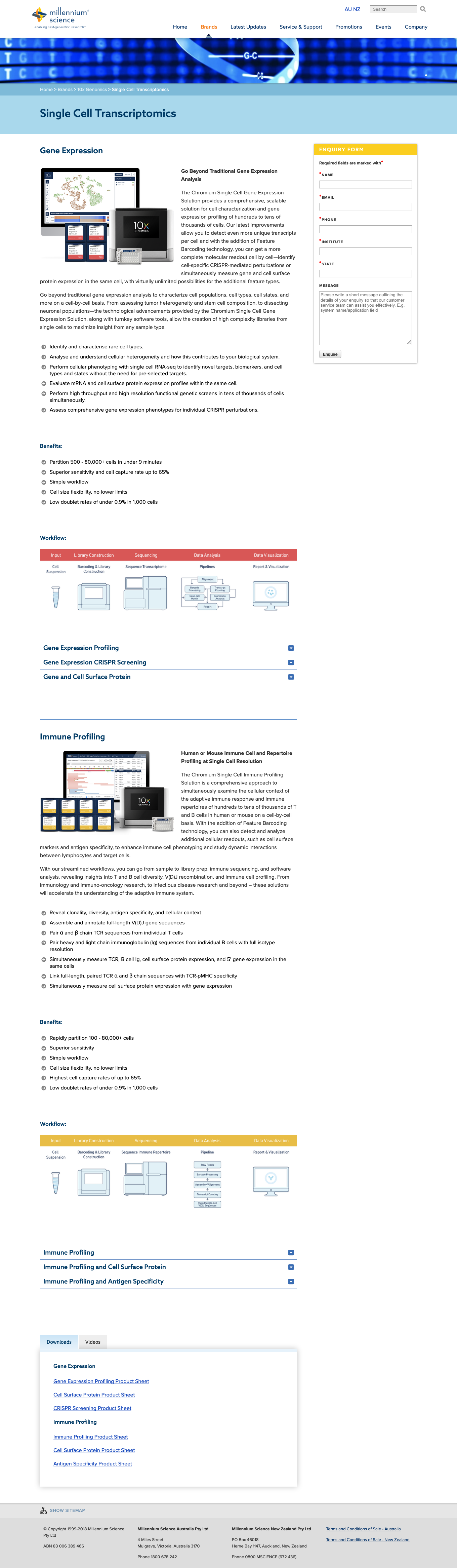 Millennium Science Home Page