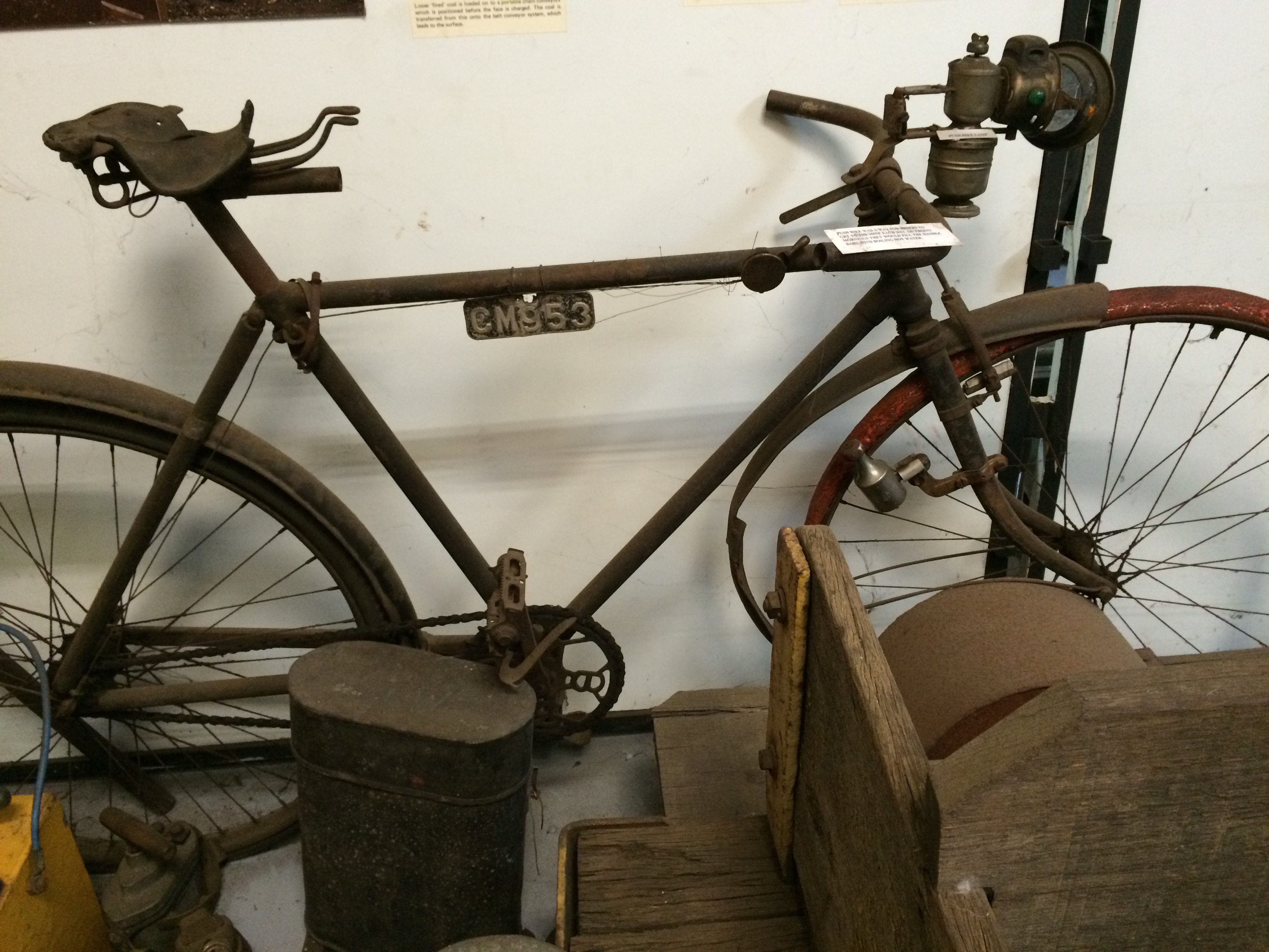 Old bike, Collie museum