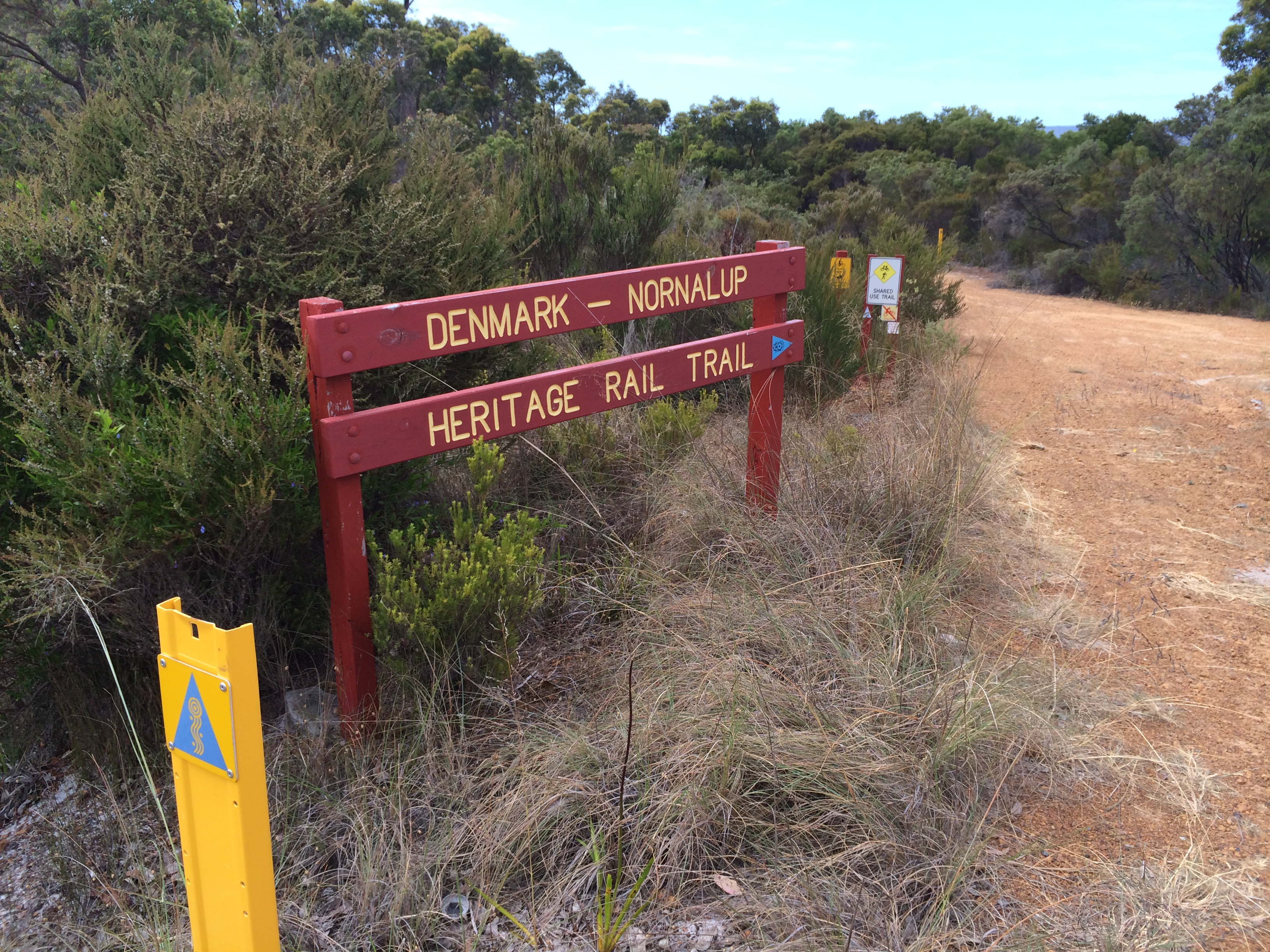 Denmark Nornalup Heritage Trail and Munda Biddi near South Coast Hway