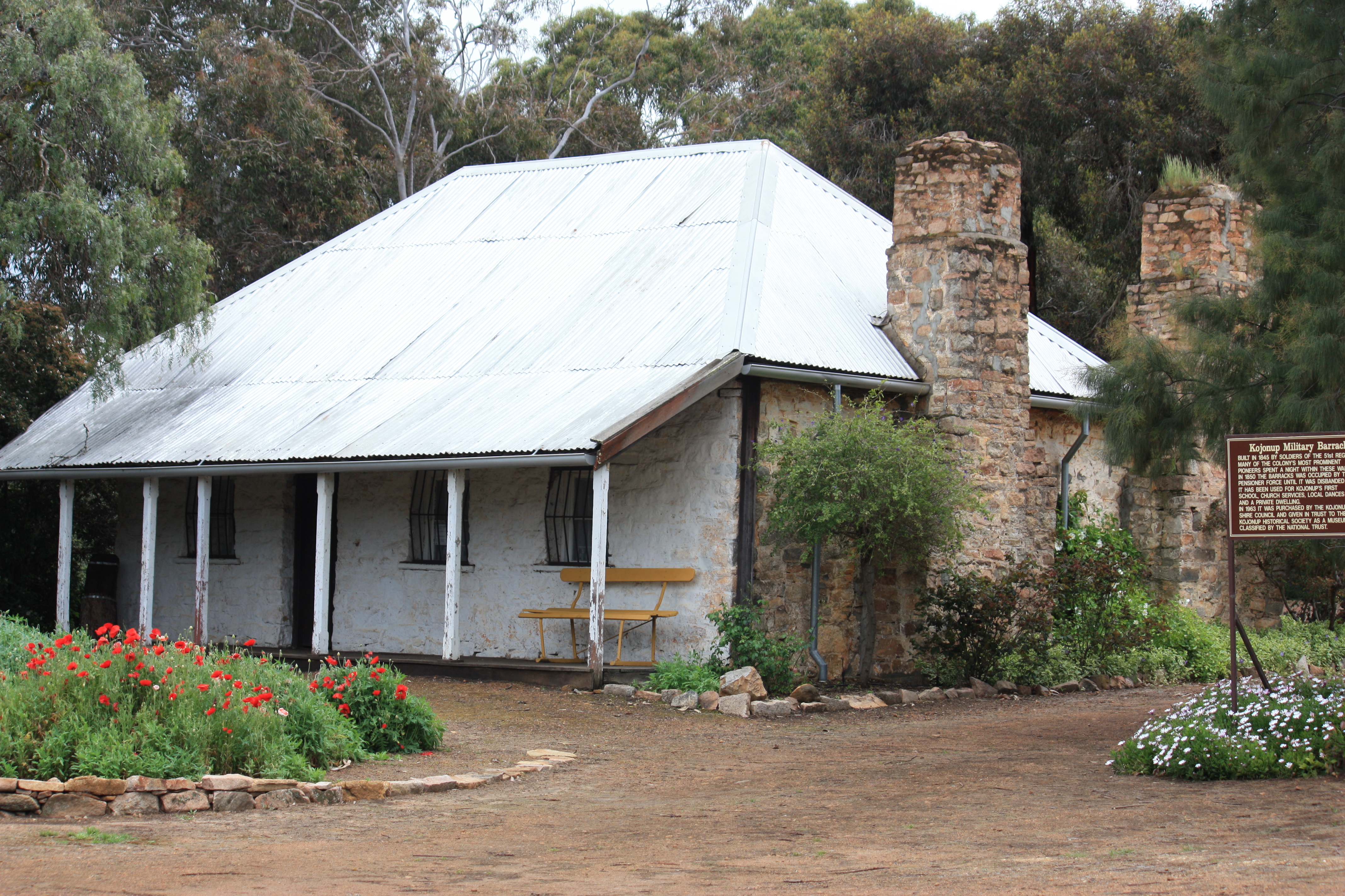 Kojunup military barracks