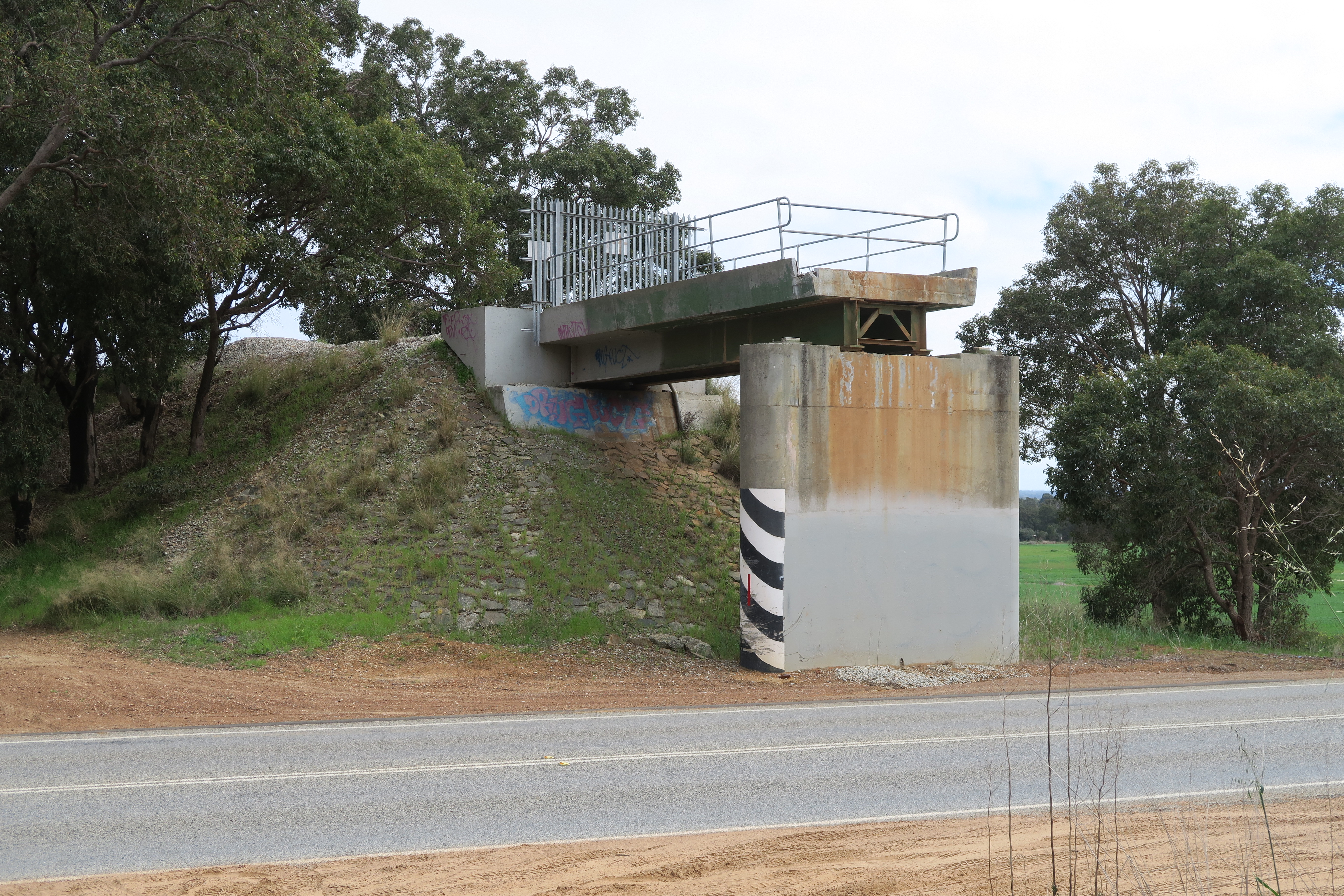 Old bridge over SW highway