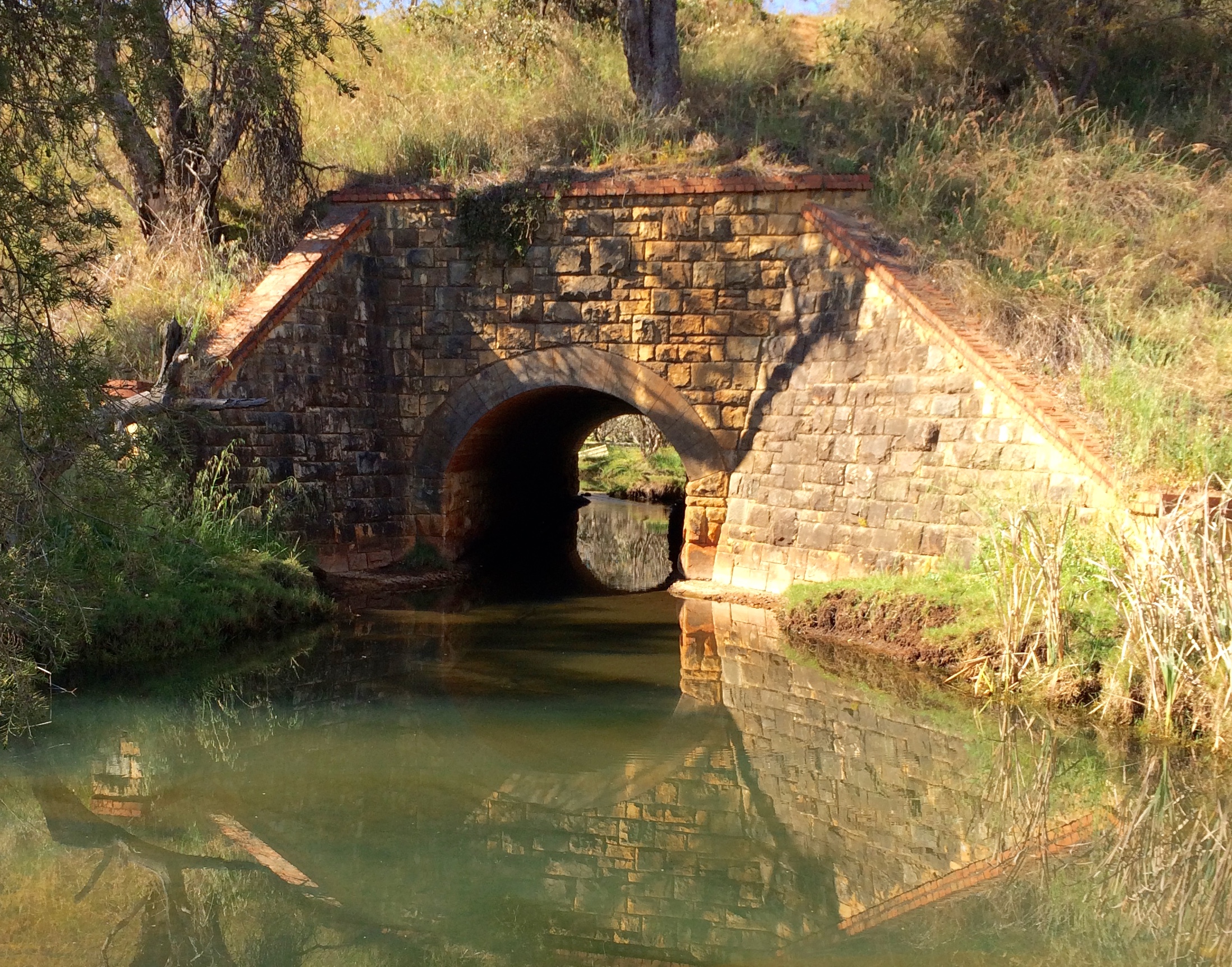 Stone culvert near Harper Rd crossing