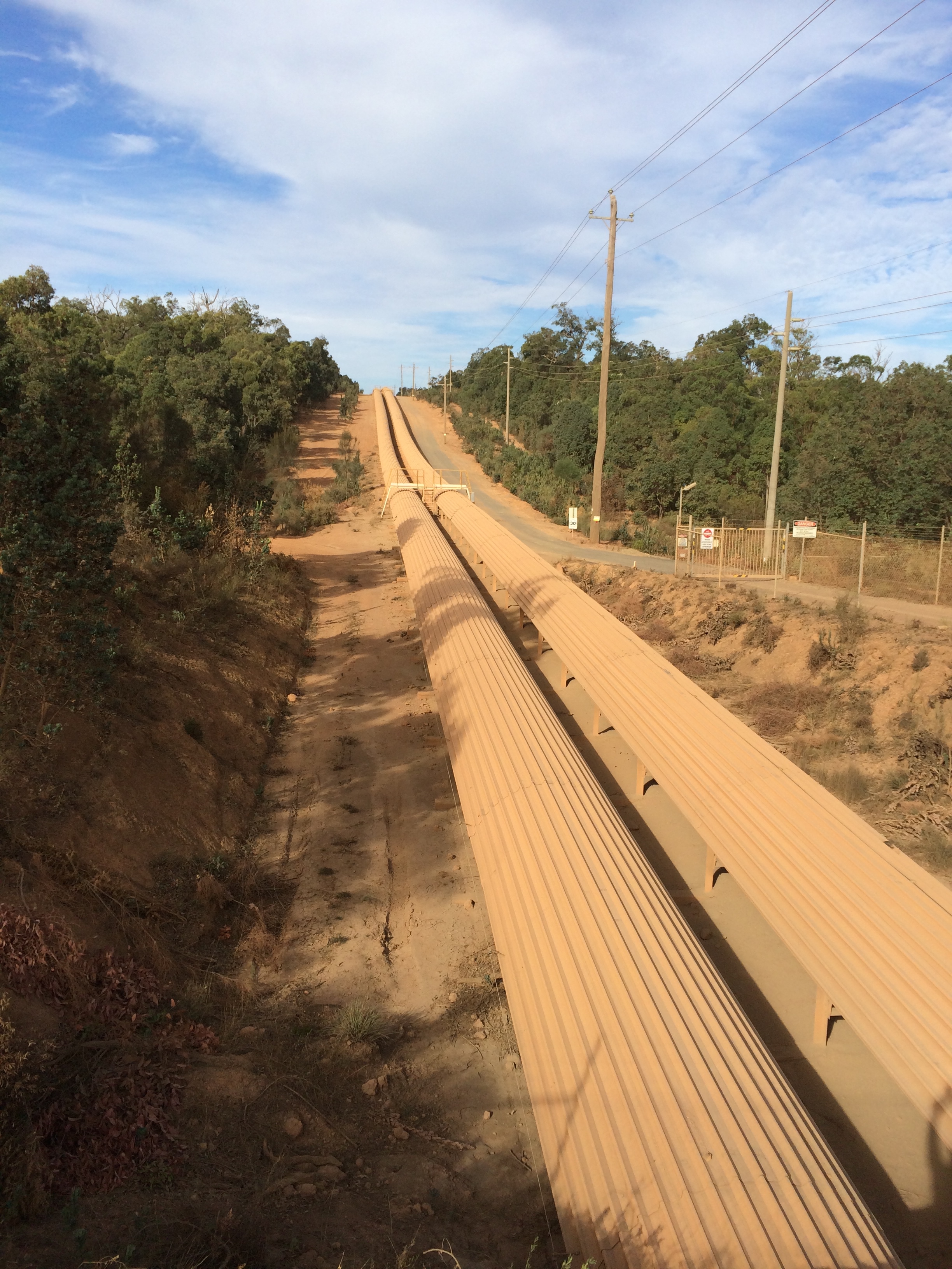 Conveyor near North Spur Rd