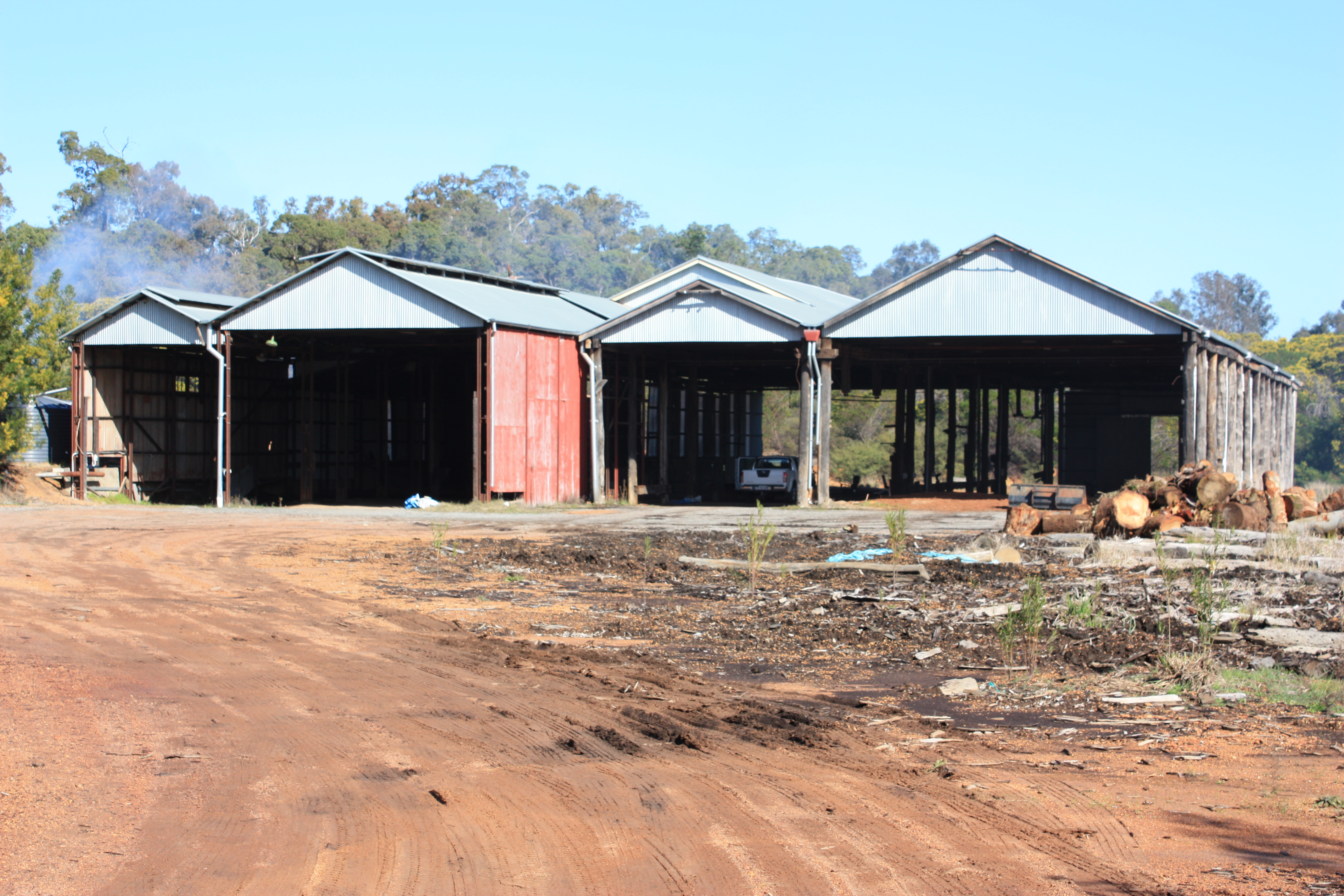 Jarrahdale Mill shed