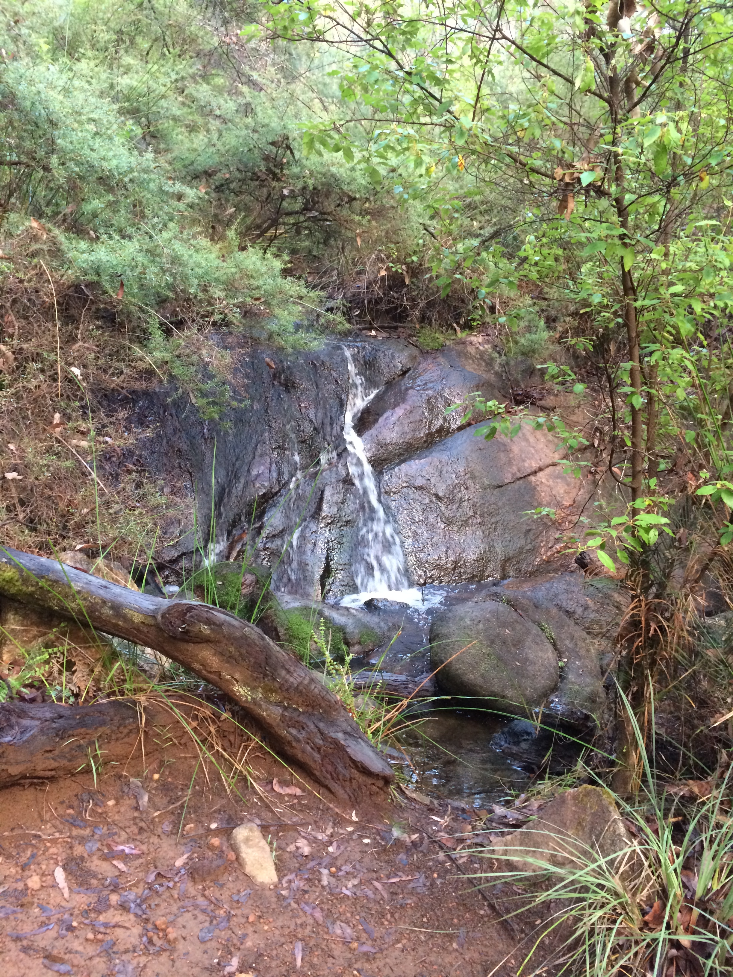 Waterfall at Bidjar waterfall