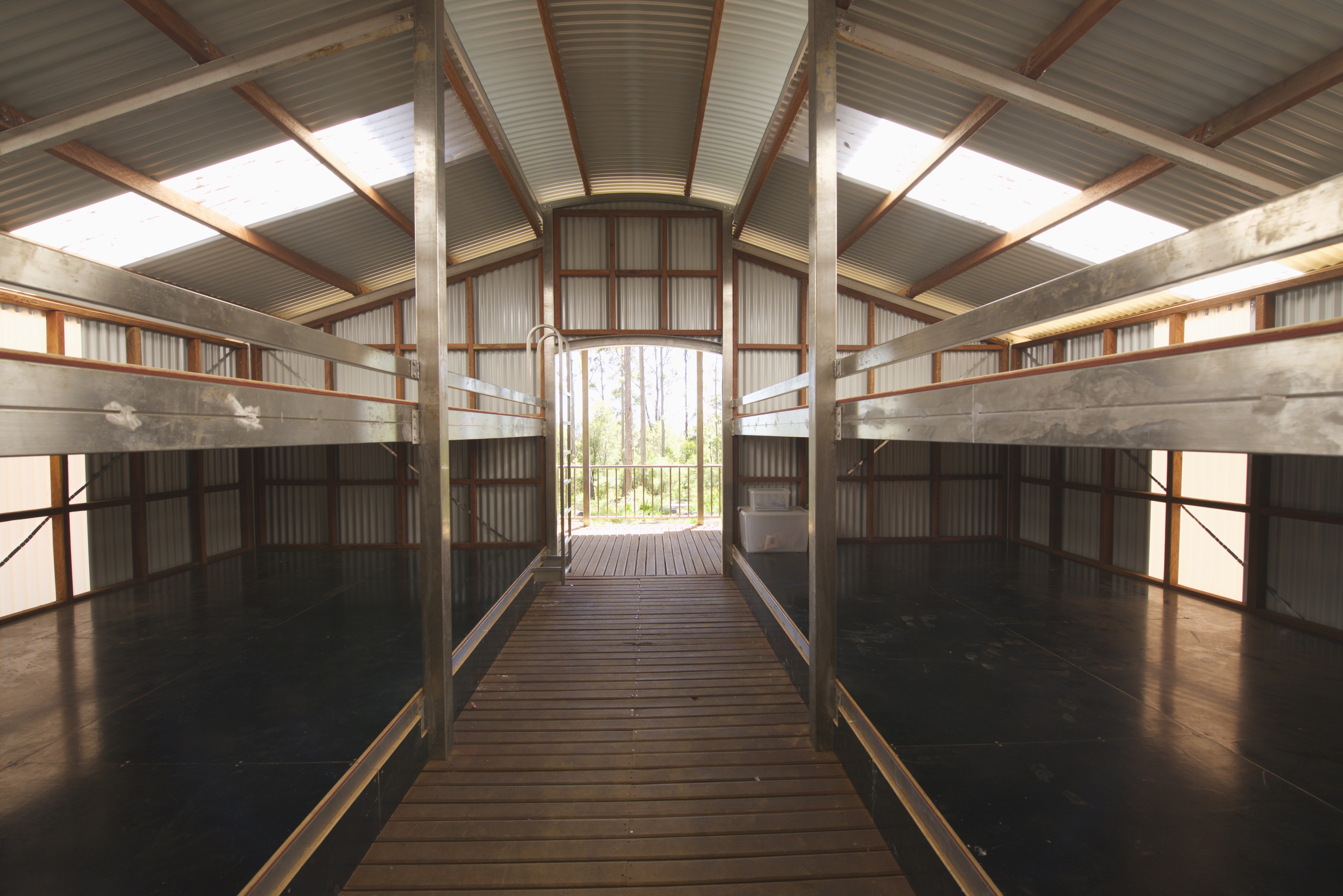  Full size hut sleeping area - Jinung Hut