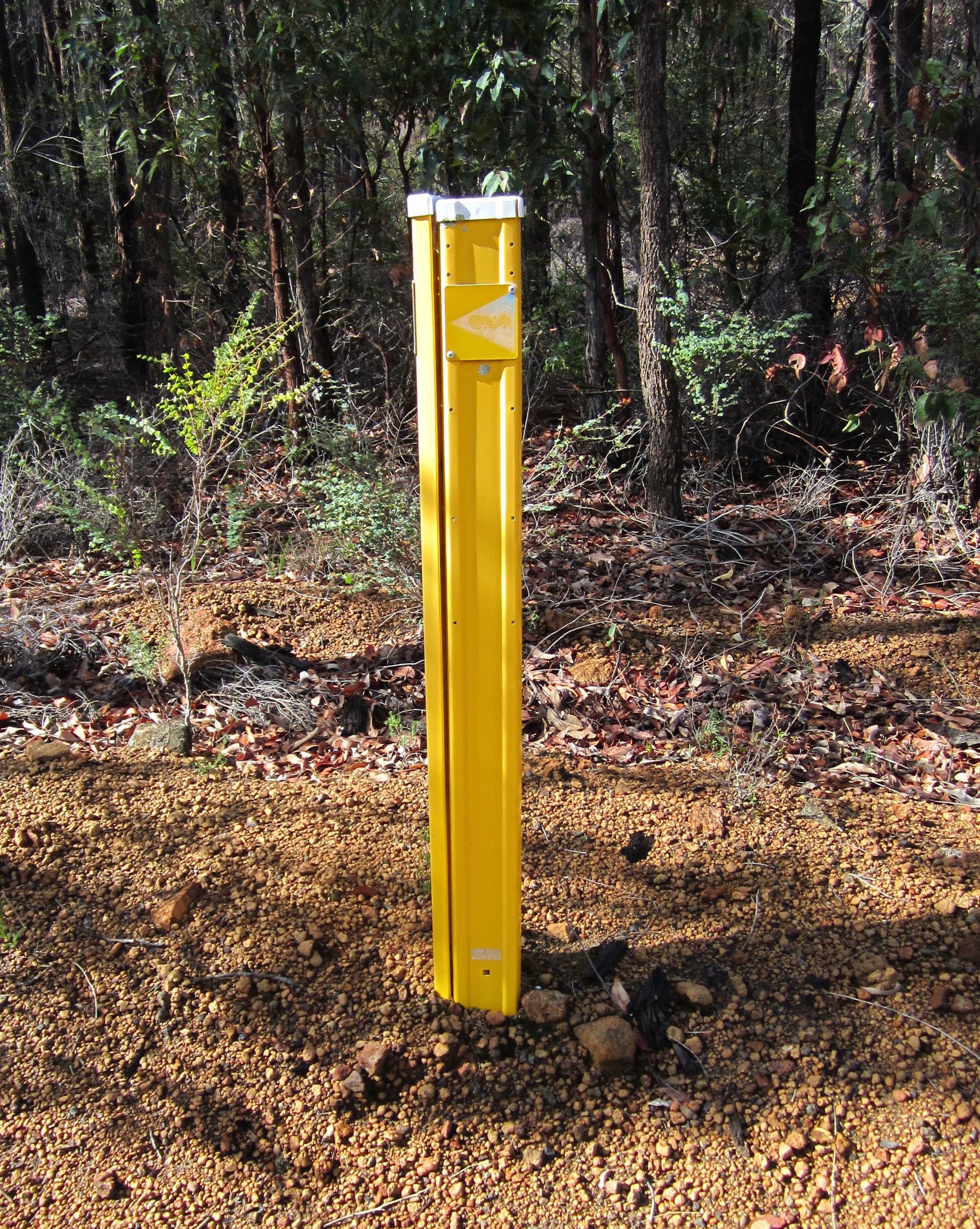 Not the clearest of signs. Map 3