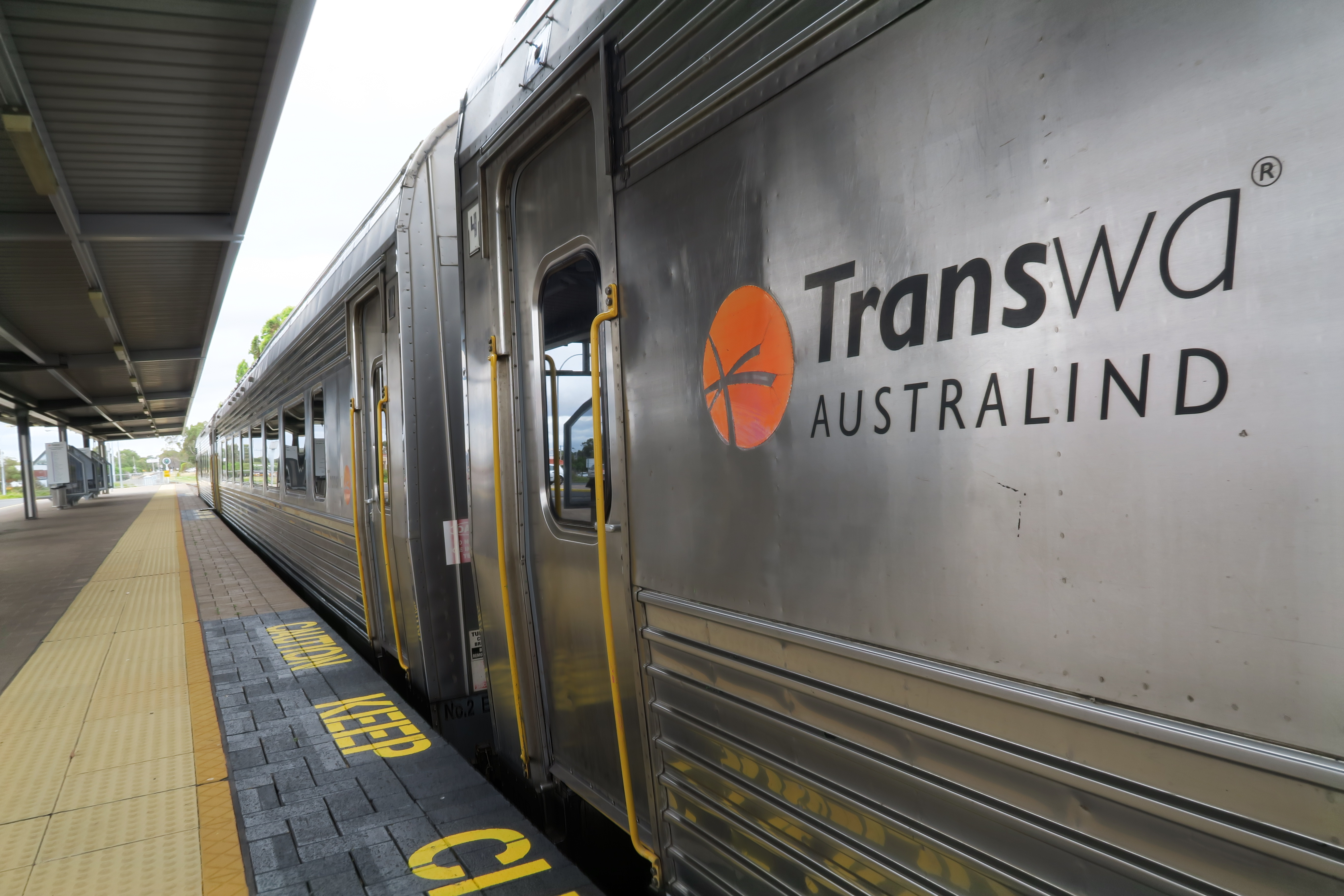 Australind Train to Bunbury, gateway to the South West