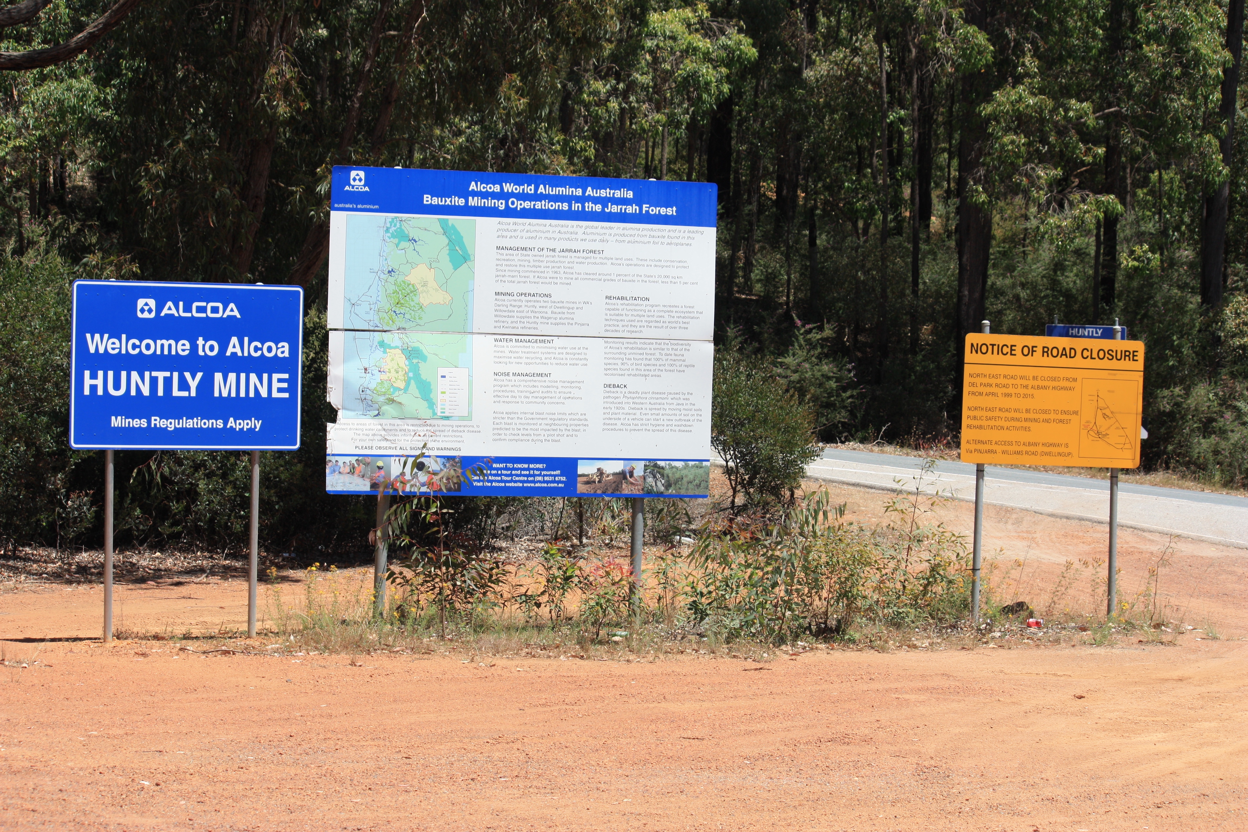 Huntley Mine Entrance, Near Dwellingup