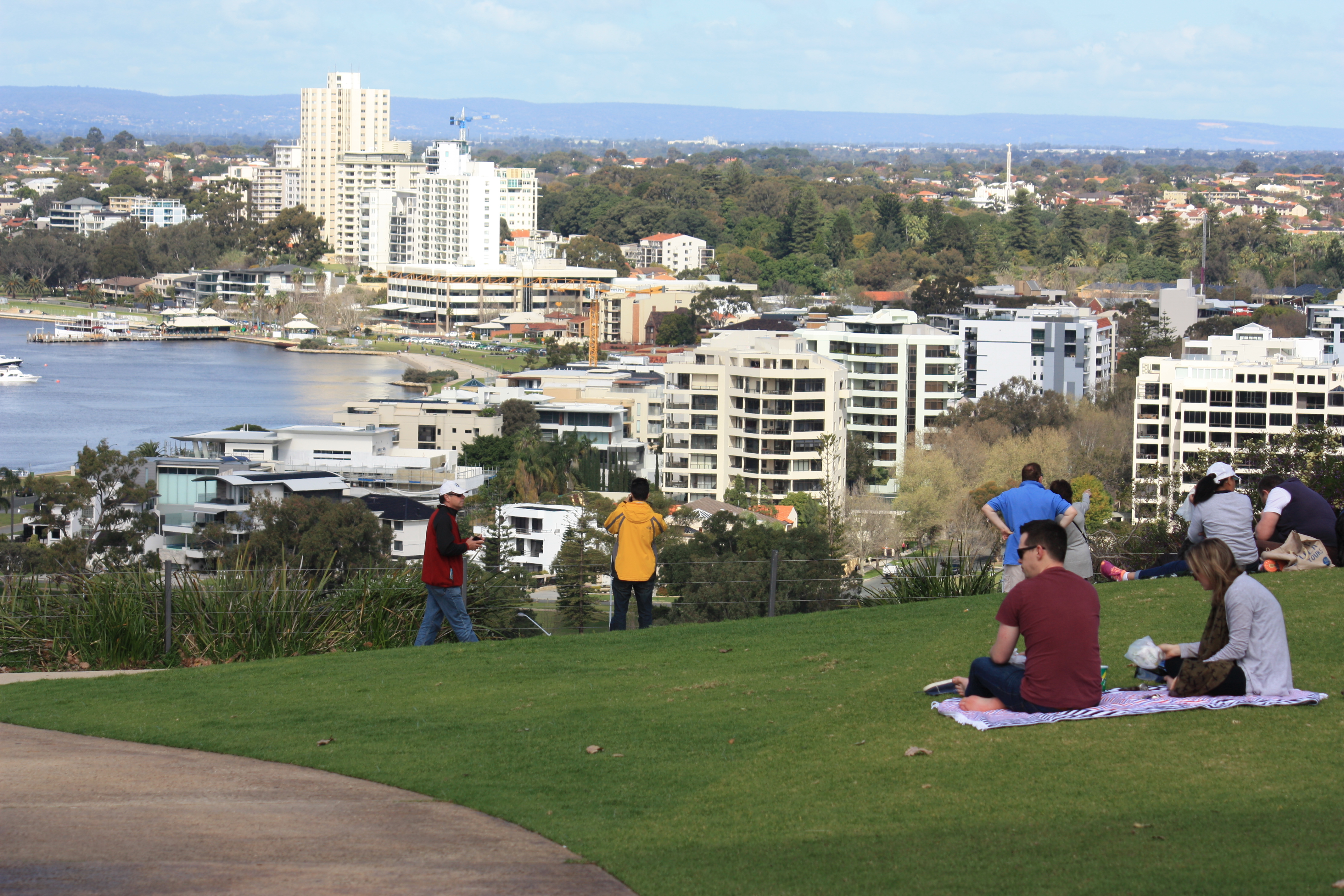 Kings Park View to South Perth