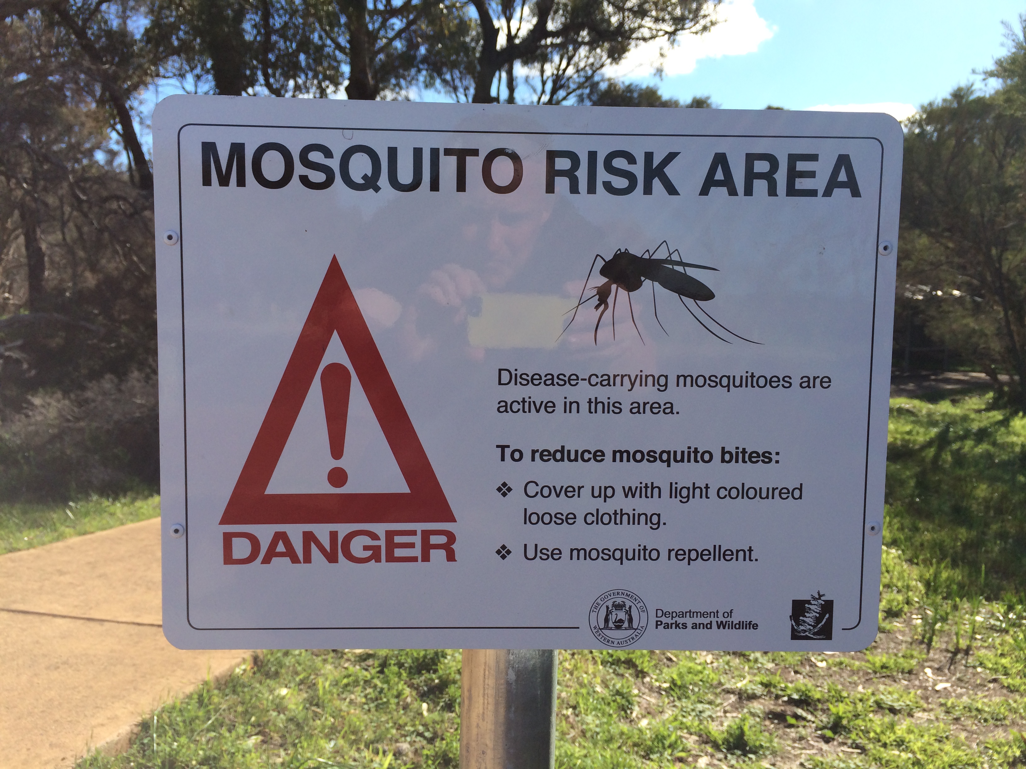 Mosquito warning near Bunbury