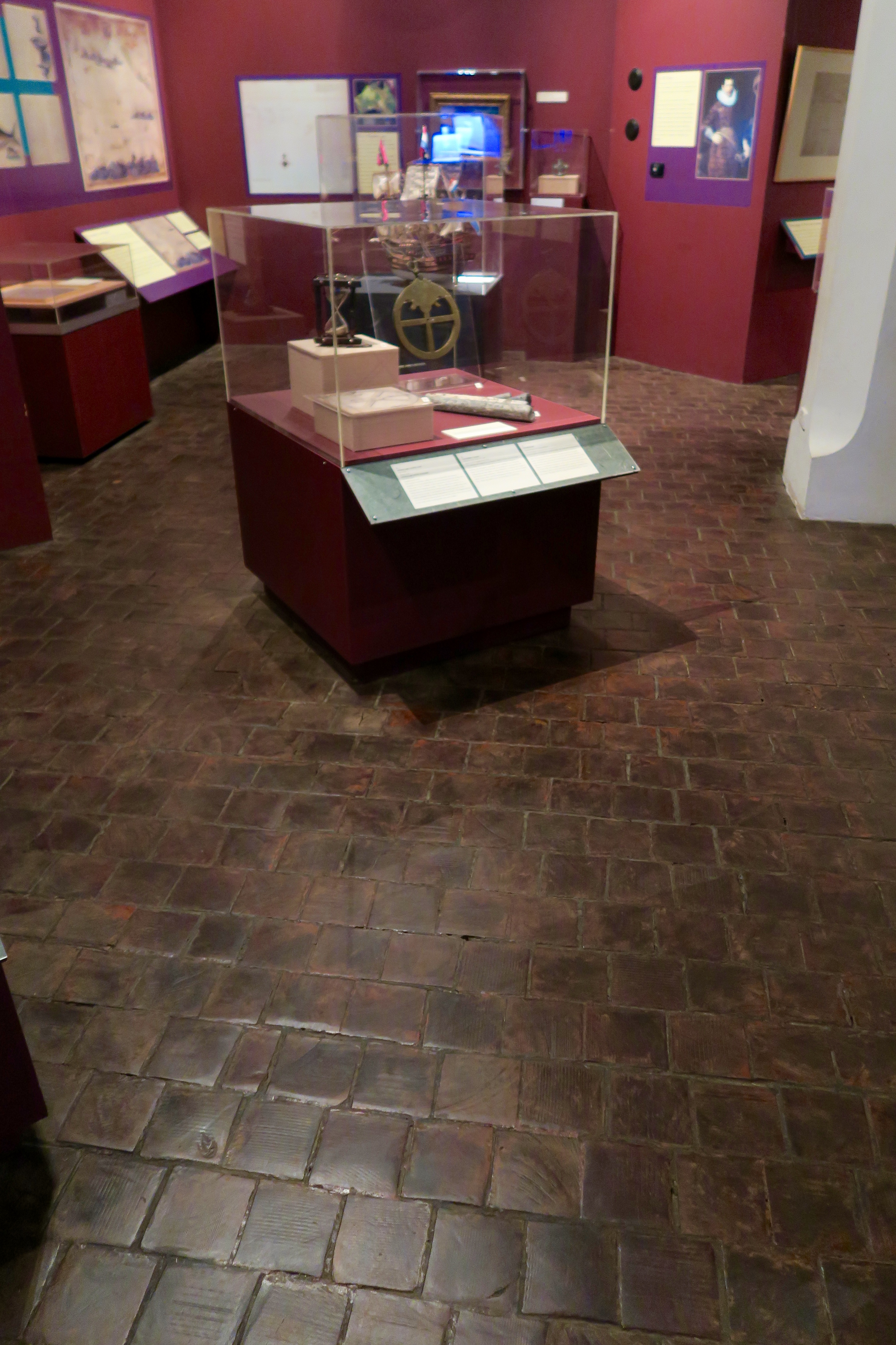 Jarrah blocks at Fremantle’s Shipwreck Museum