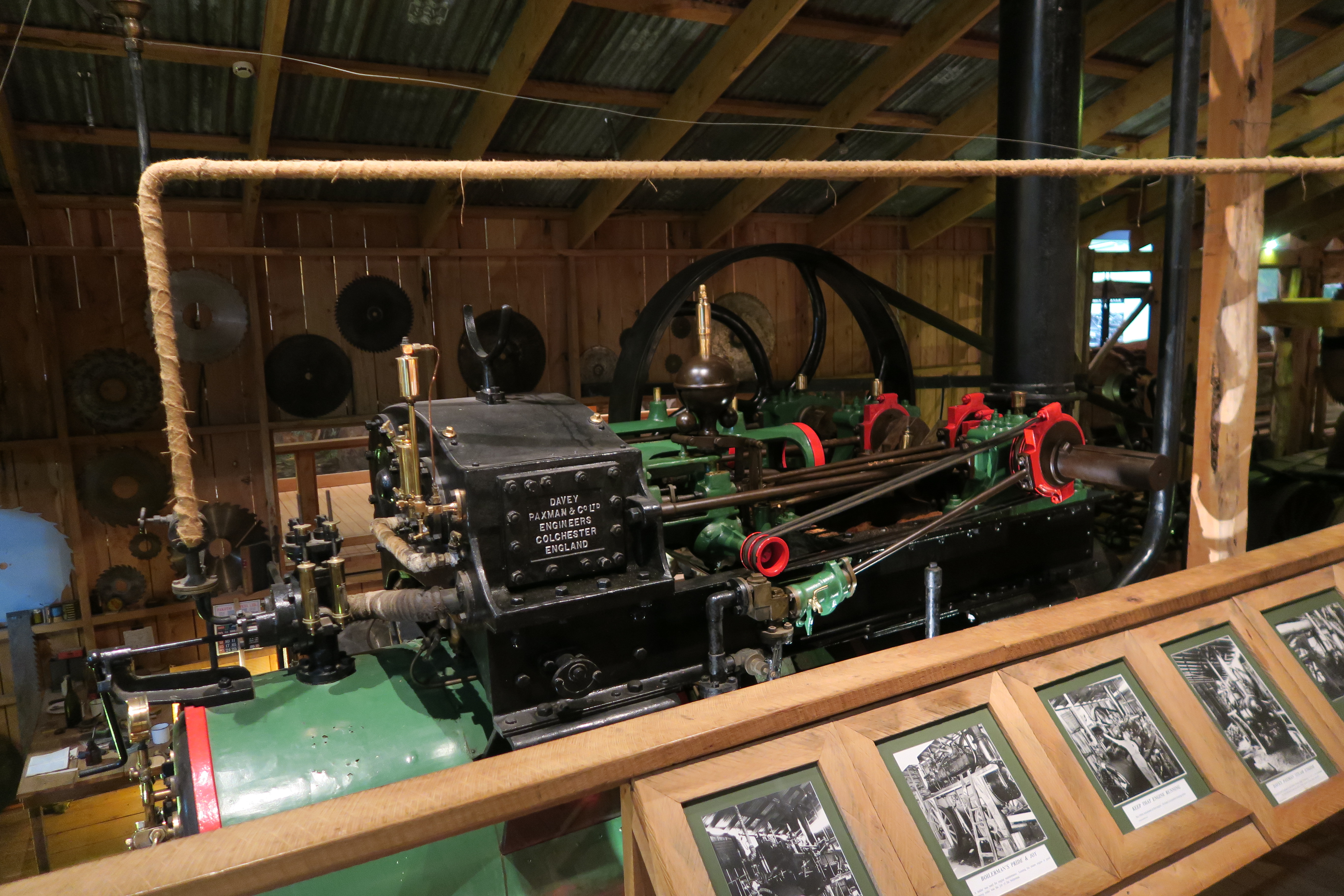 Kauri timber mill New Zealand