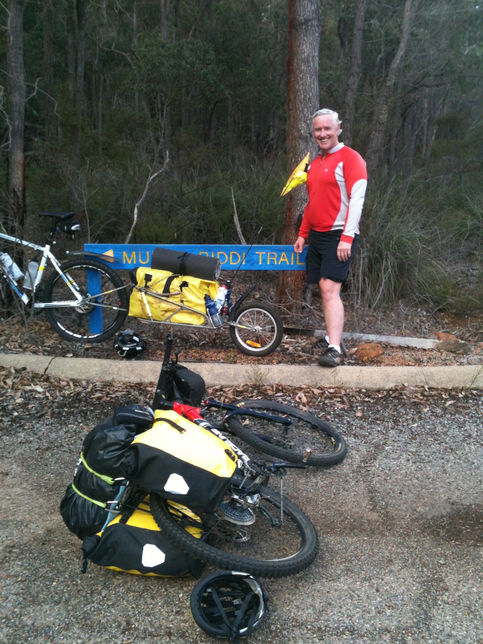 Trailer versus panniers