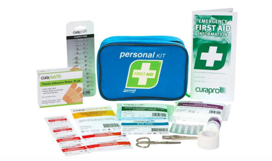 Cyclist specific first aid kits available in our shop