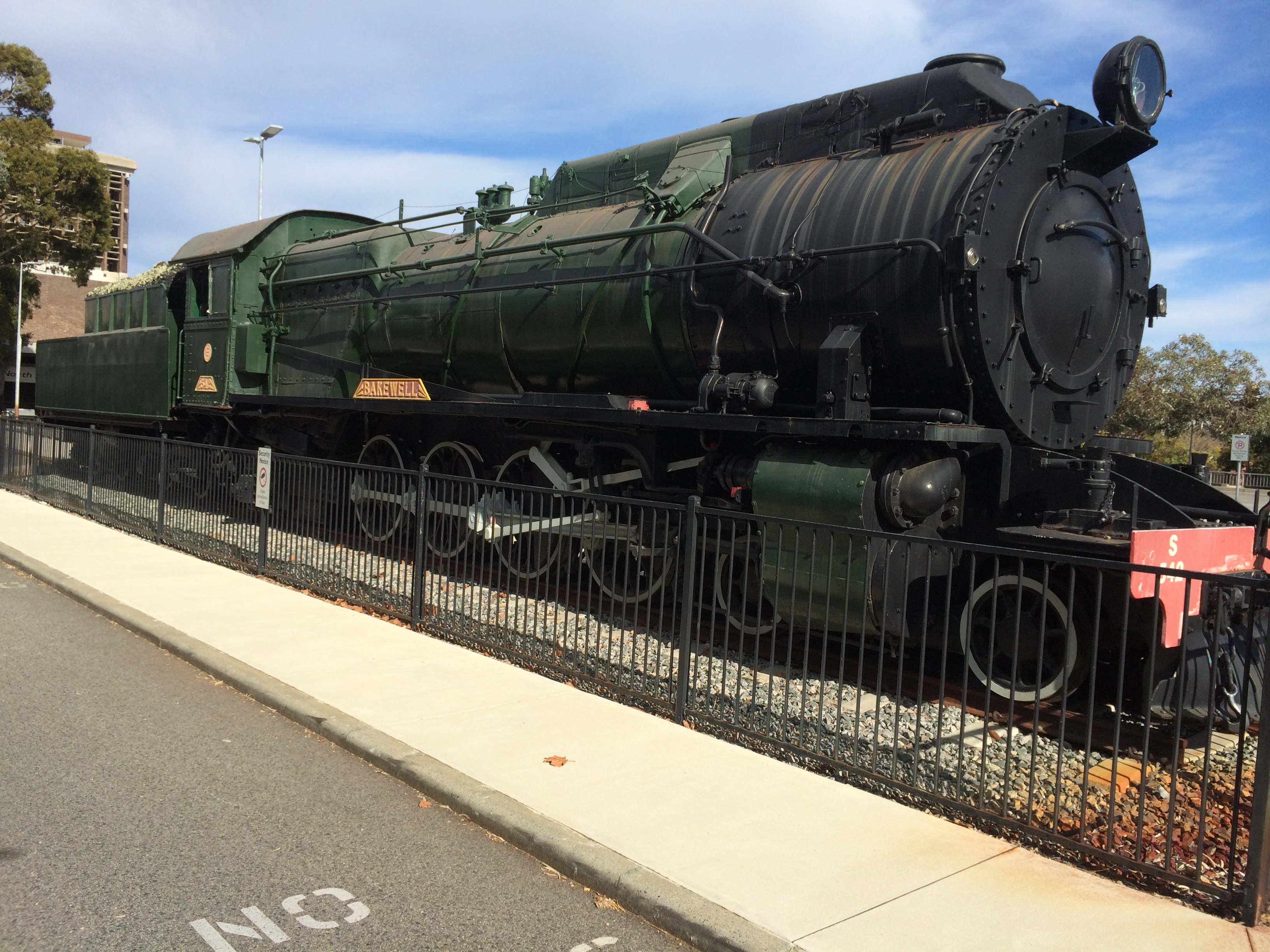 Bakewell at East Perth Train station