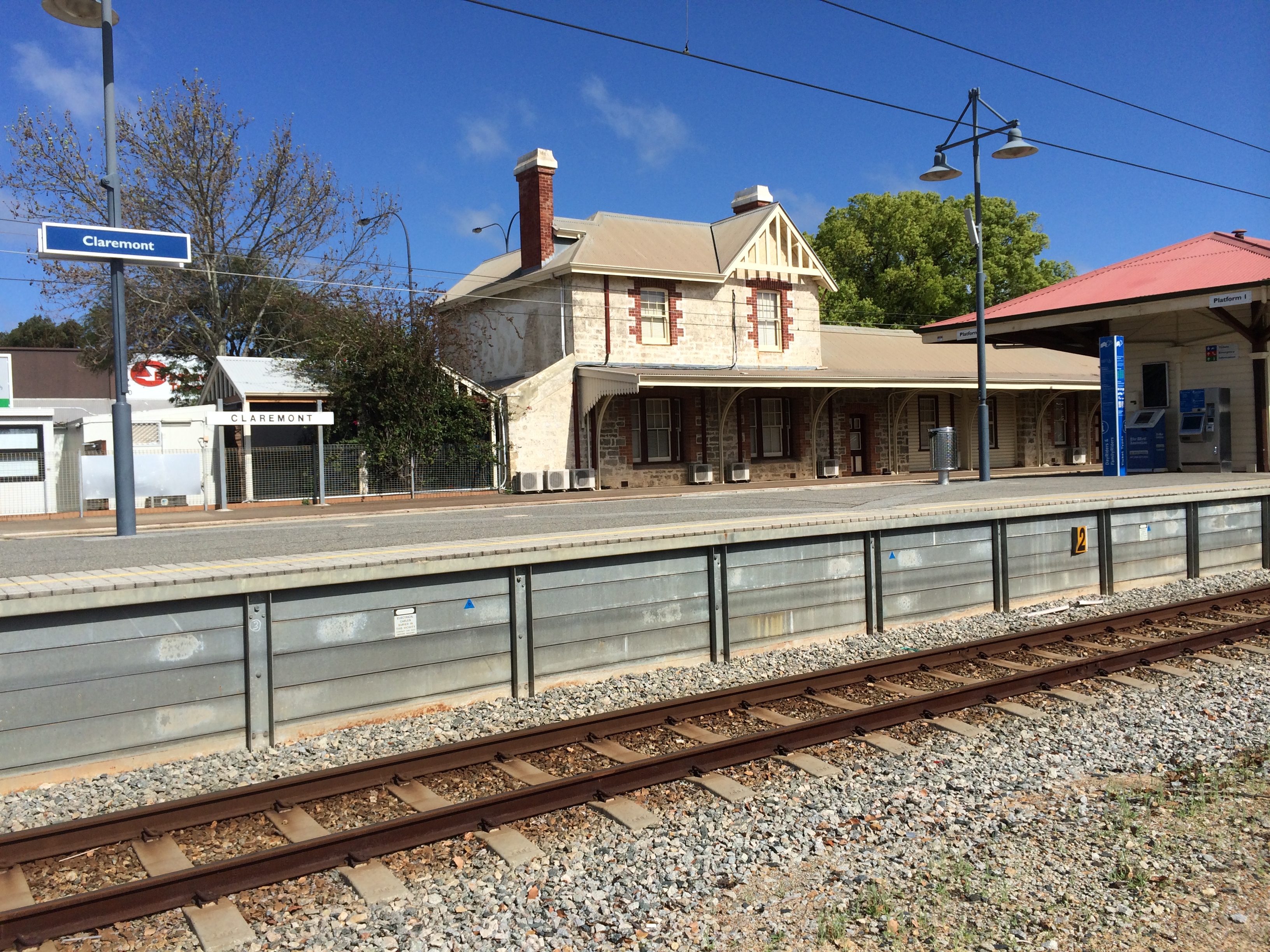 Claremont Train station