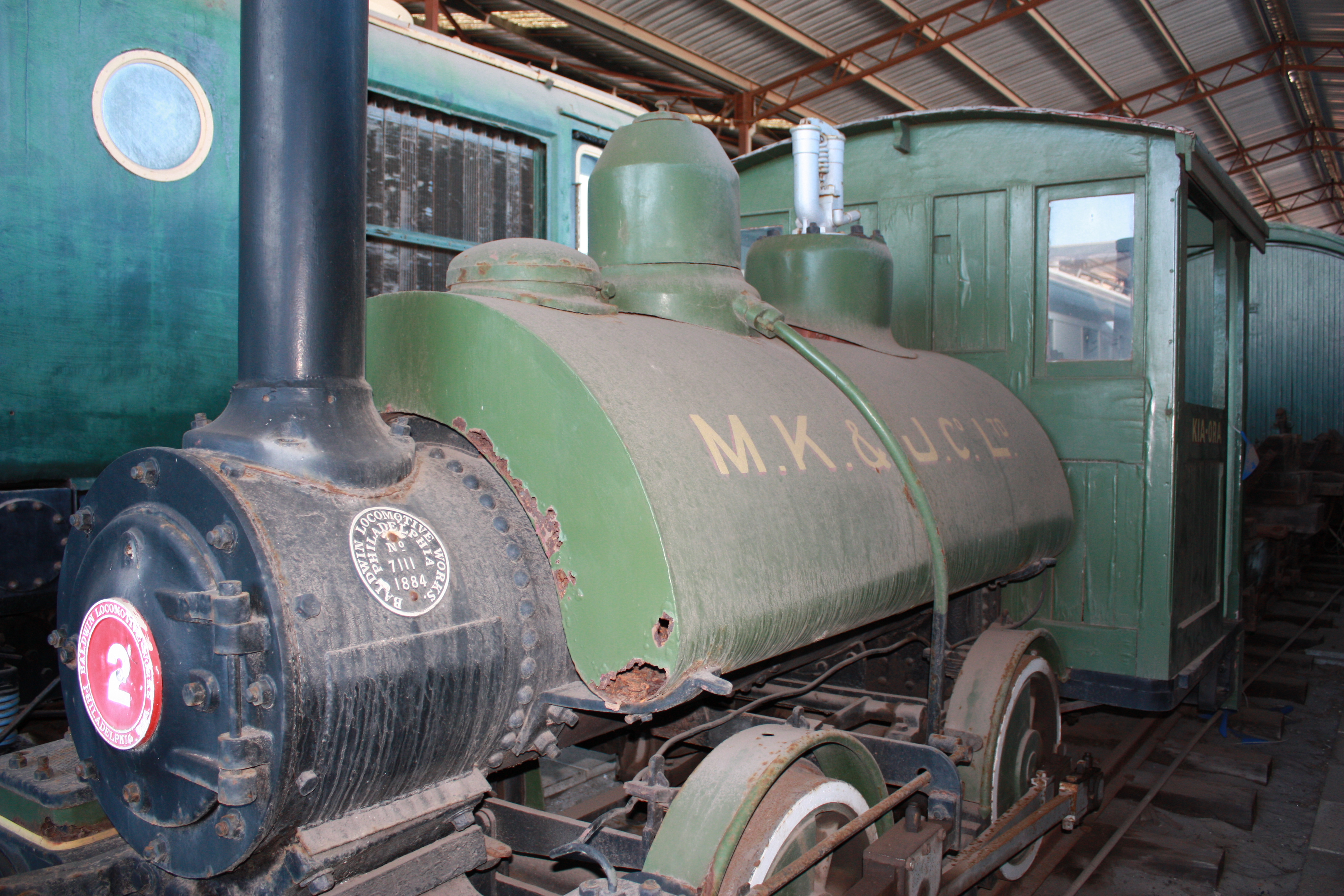 Kia Ora at Bassendean Railway Museum