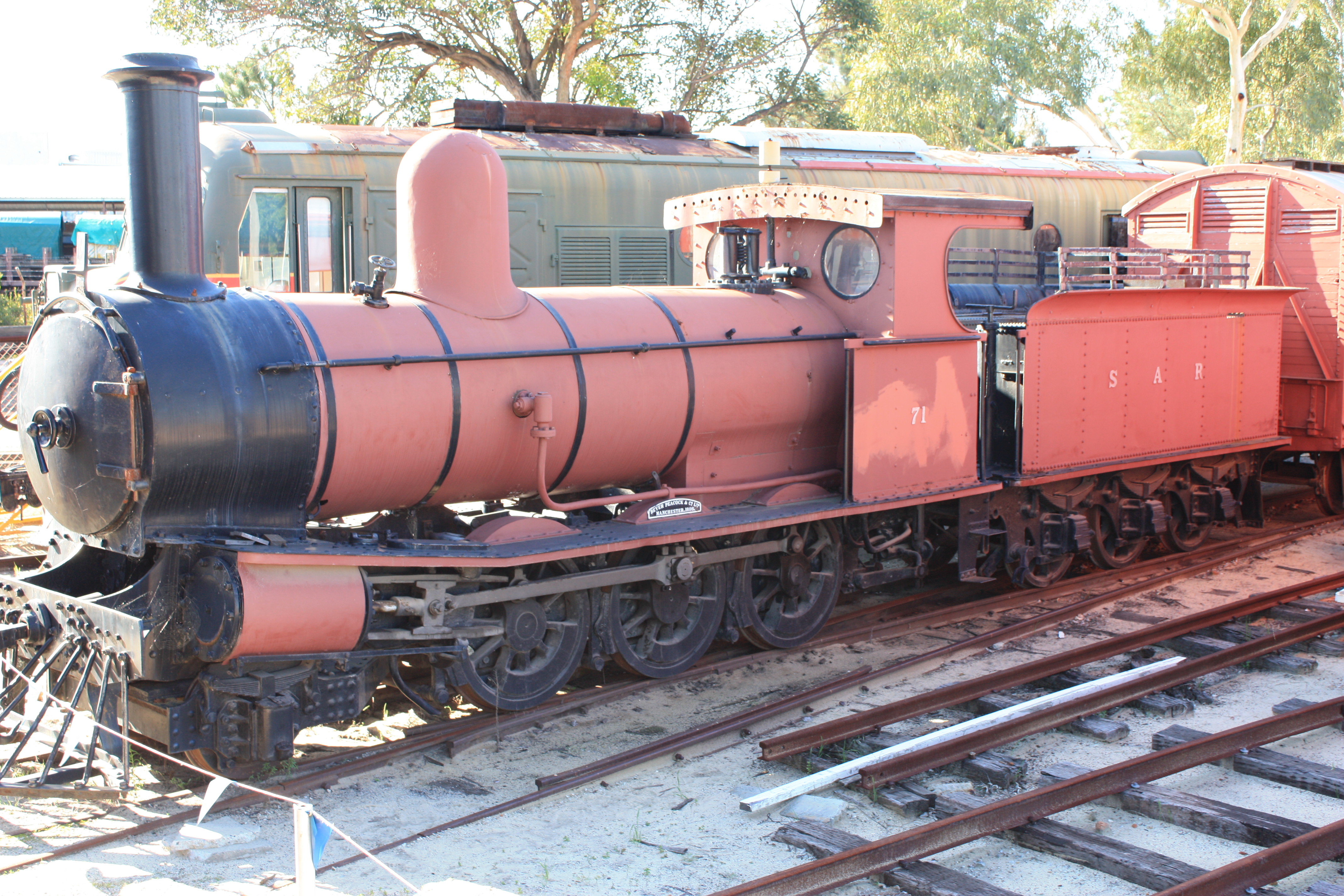 Y71 at Bassendean Railway Museum