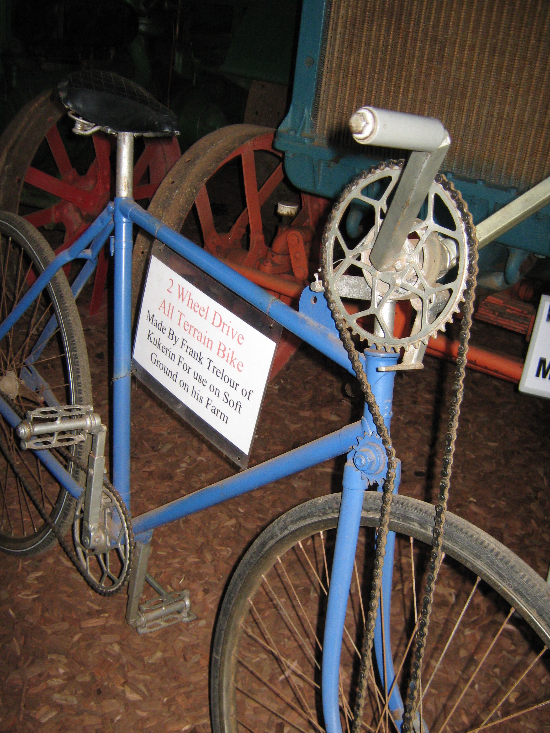 2 wheeled drive bike