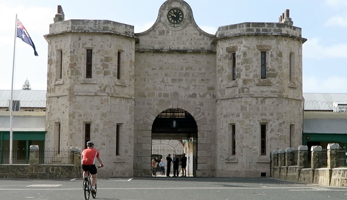 Fremantle Prison, completed in the 1850's by convicts