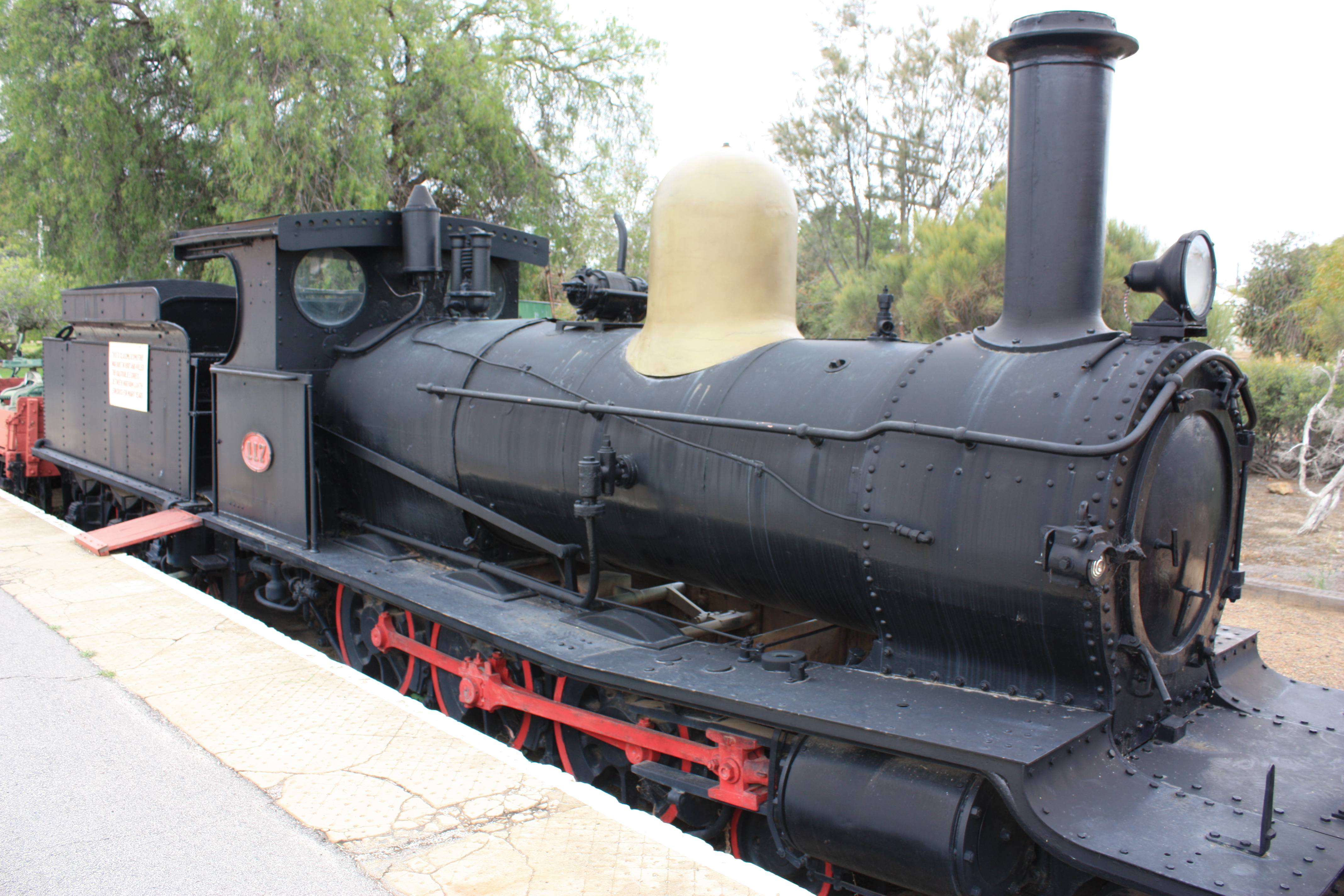 G117 at Merredin Railway Museum