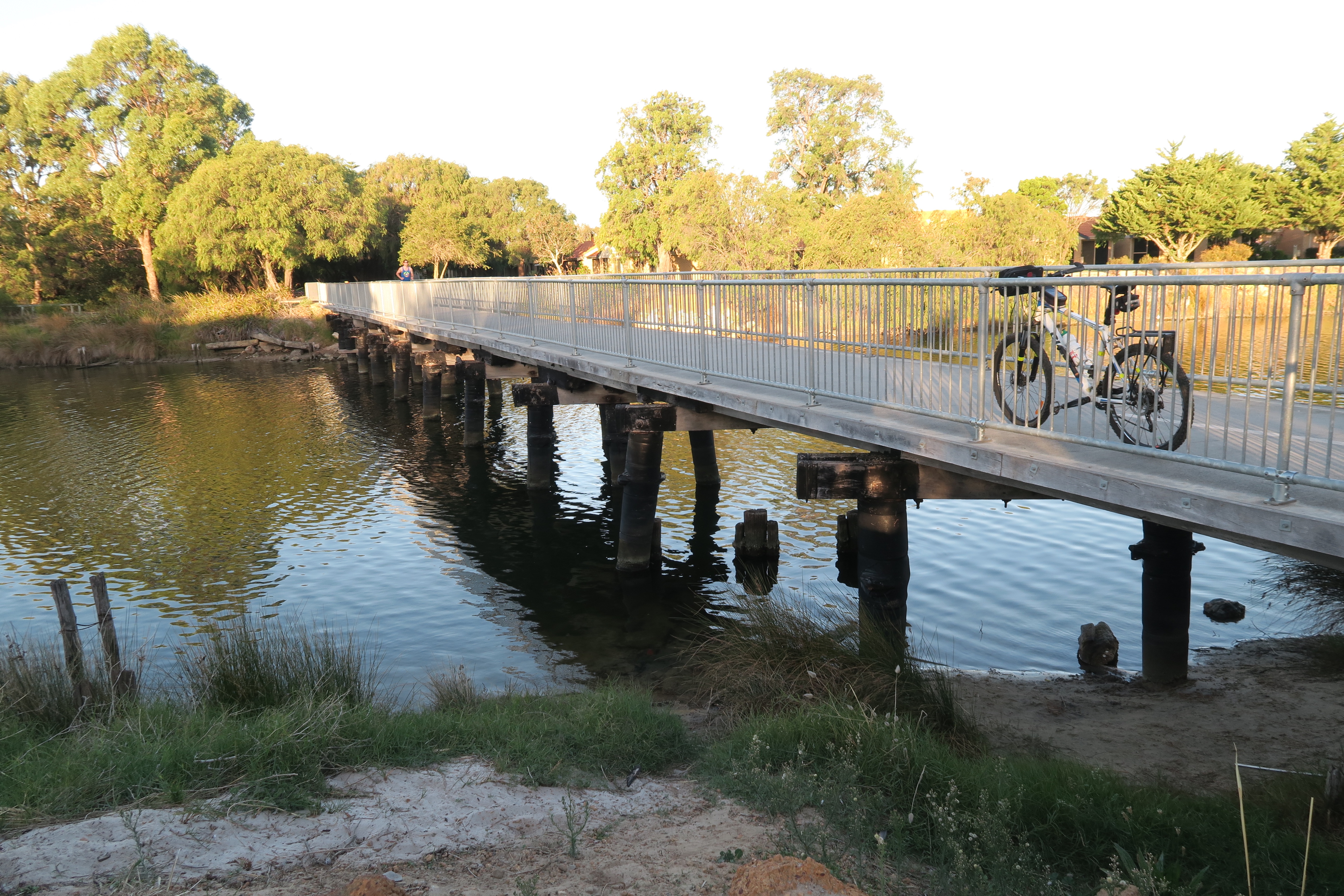 Drain crossing, Busselton