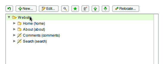 Site Manager root folder