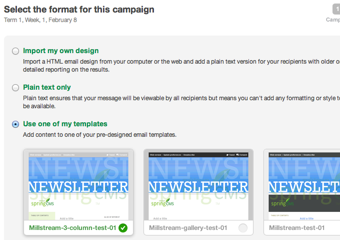 Use one of my templates