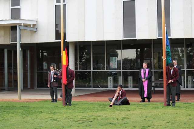 NAIDOC flagpole