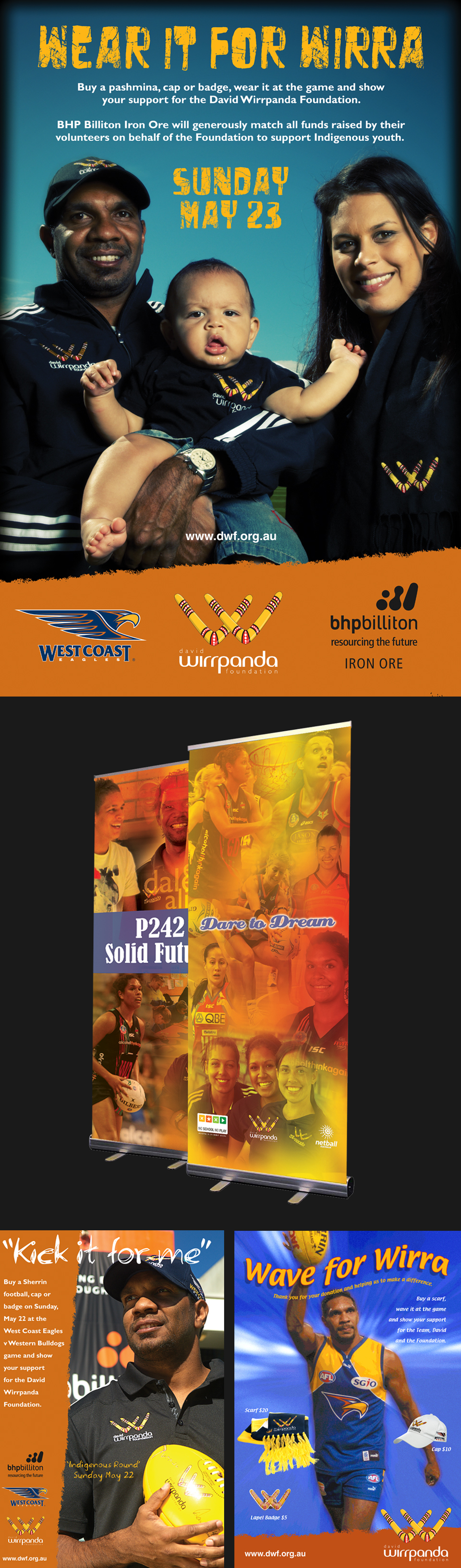 Advertising, promotion Pull up banners