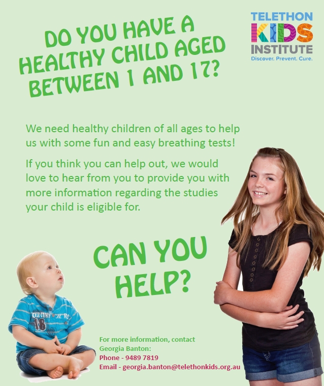 Telethon kids flyer