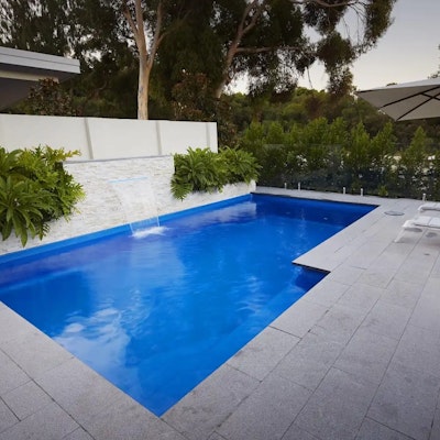 Grey Granite Pool Paving and Capping