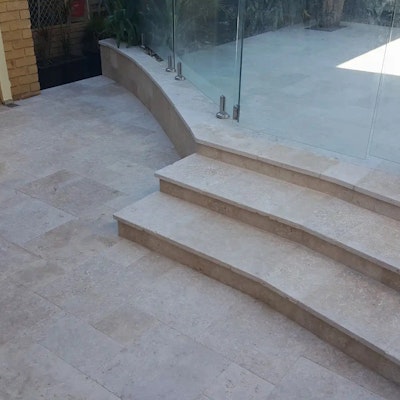 Roma Travertine Paving and Capping