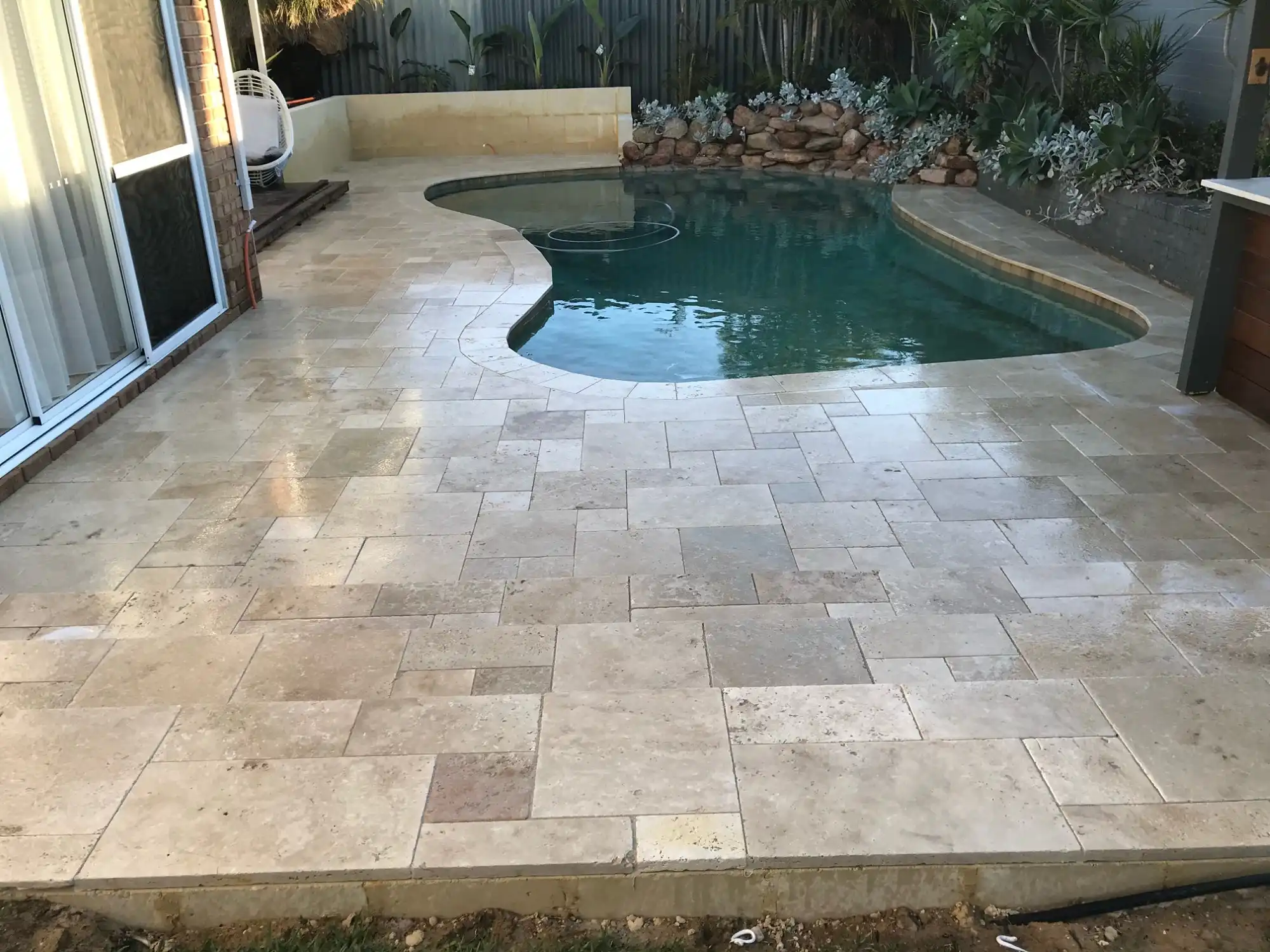 Travertine pavers Perth | Freo Stone Paving